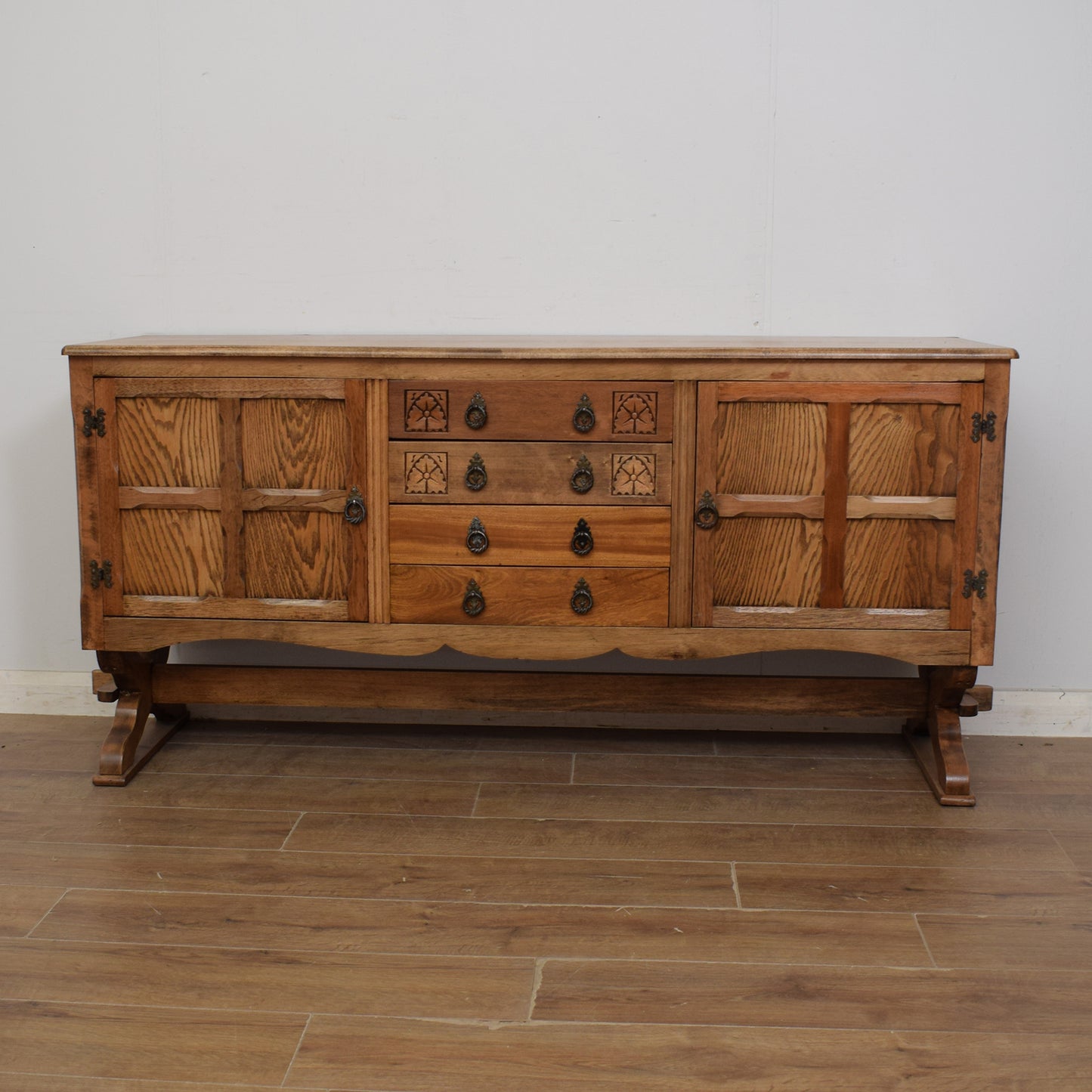 Restored Oak Sideboard