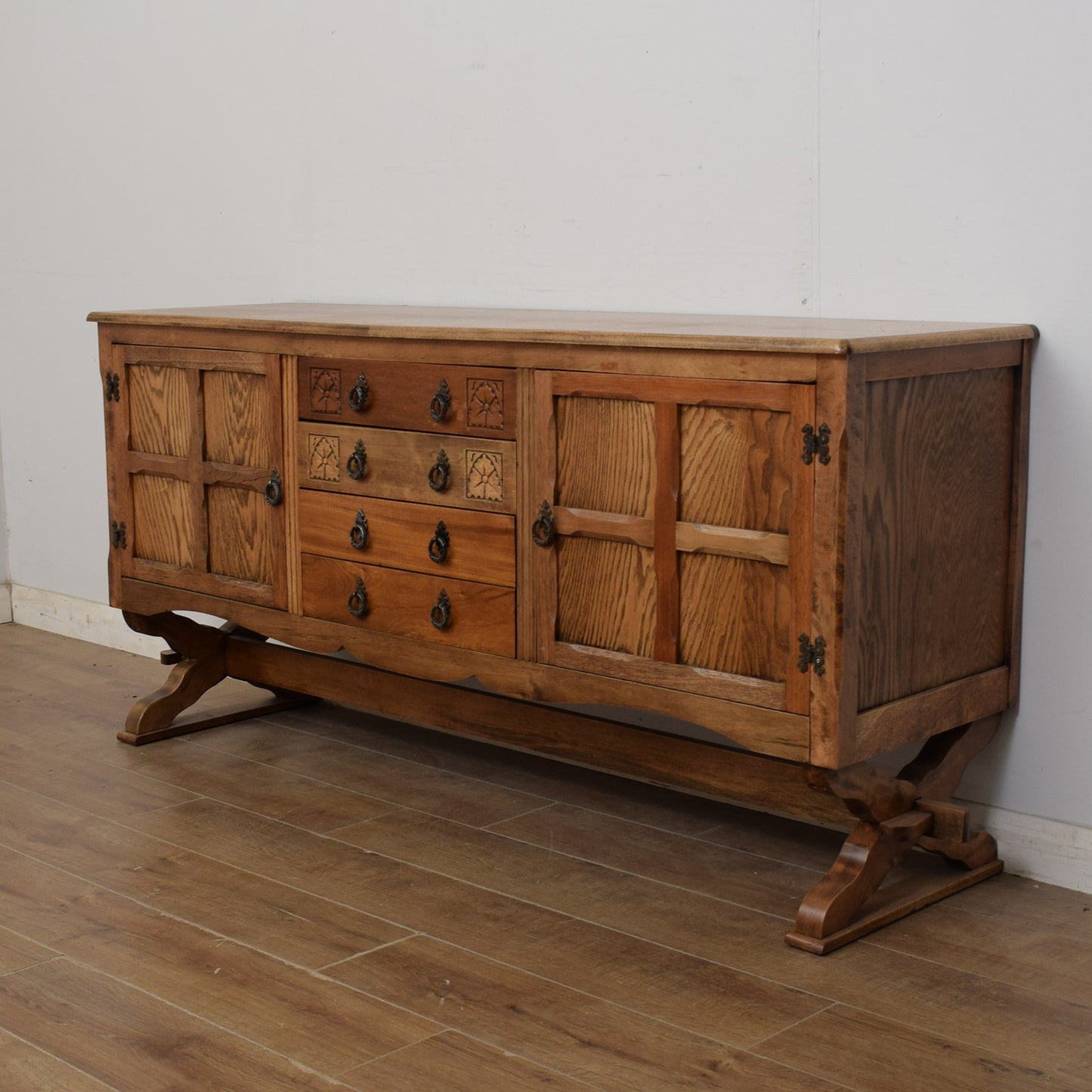 Restored Oak Sideboard