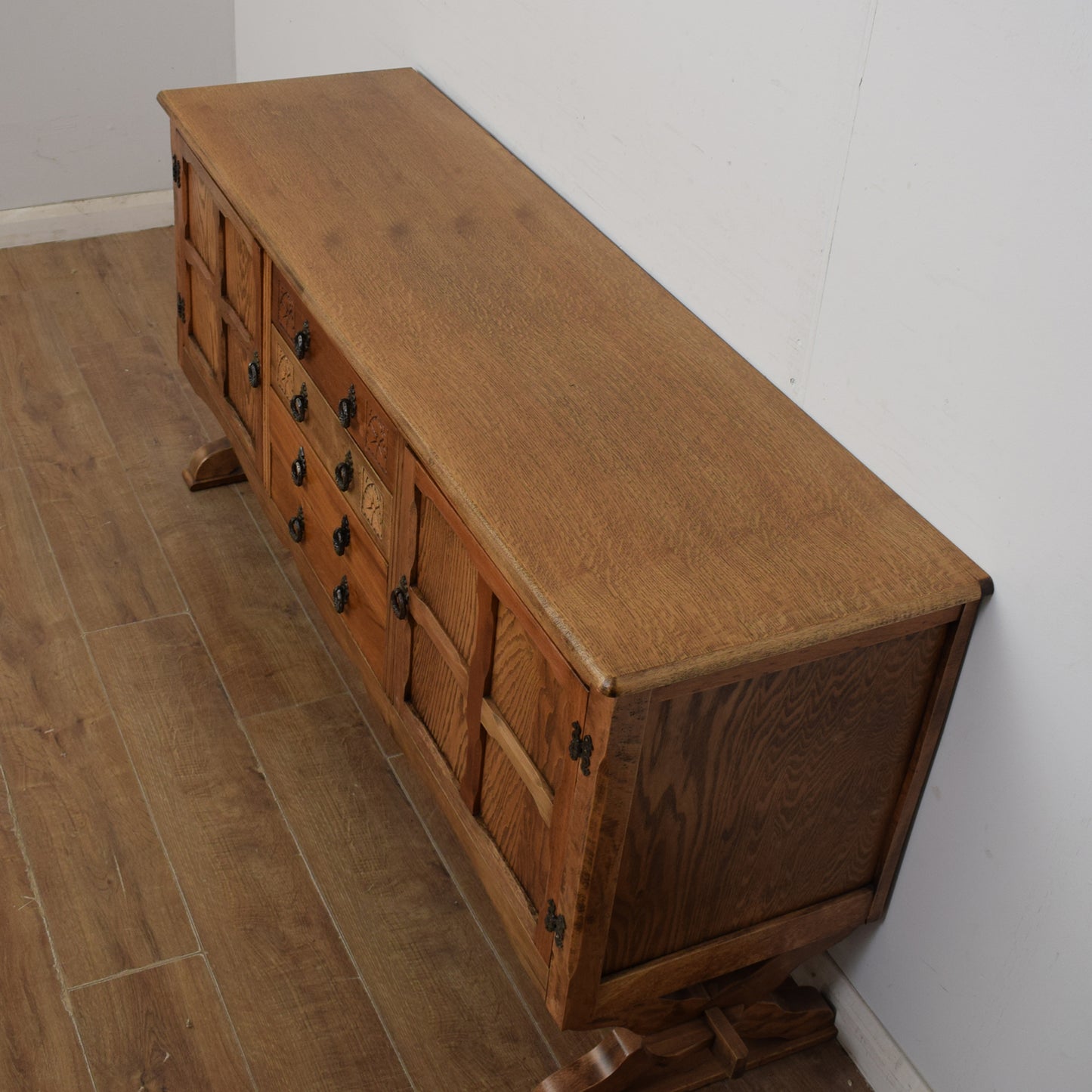 Restored Oak Sideboard