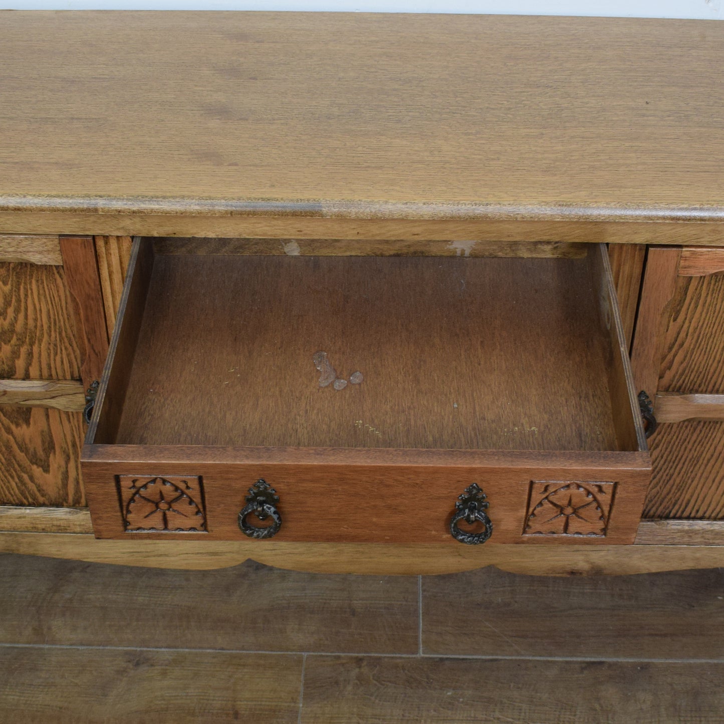 Restored Oak Sideboard