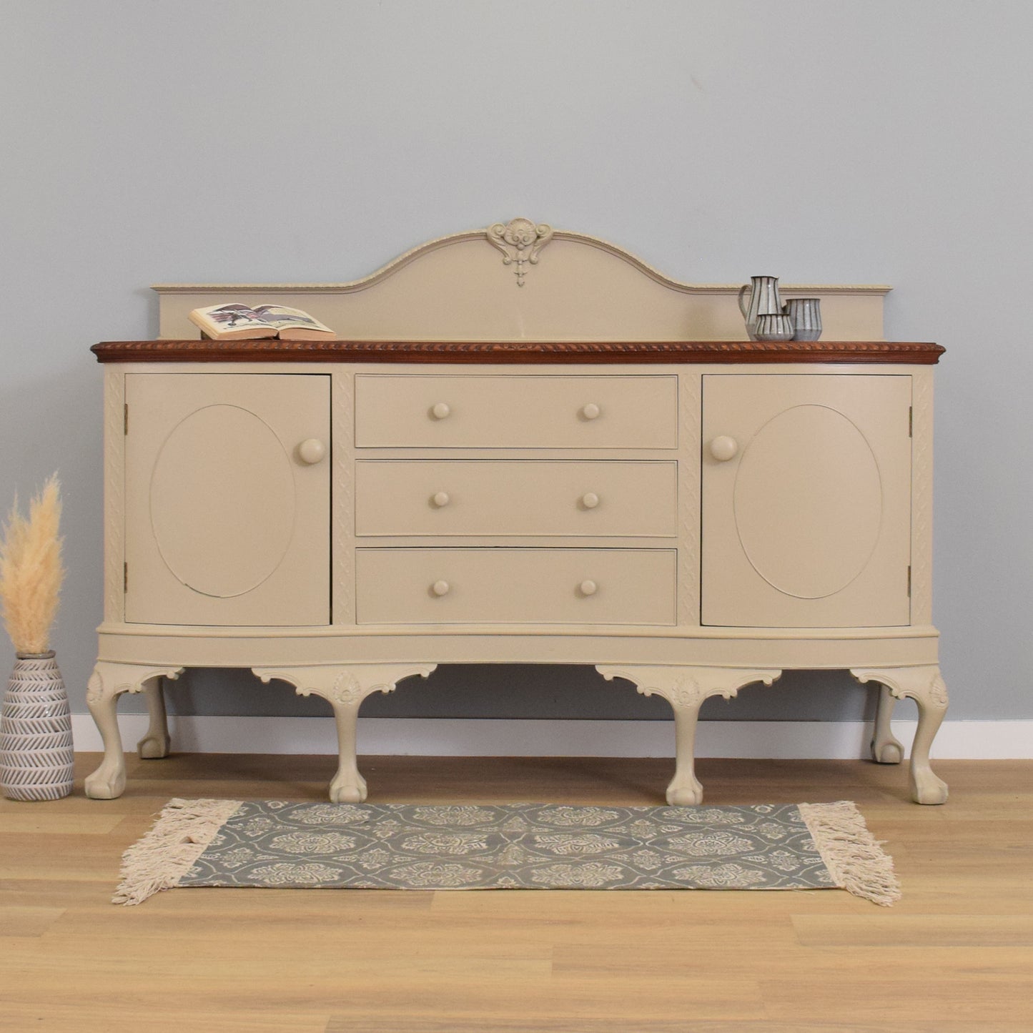 Painted Mahogany Sideboard