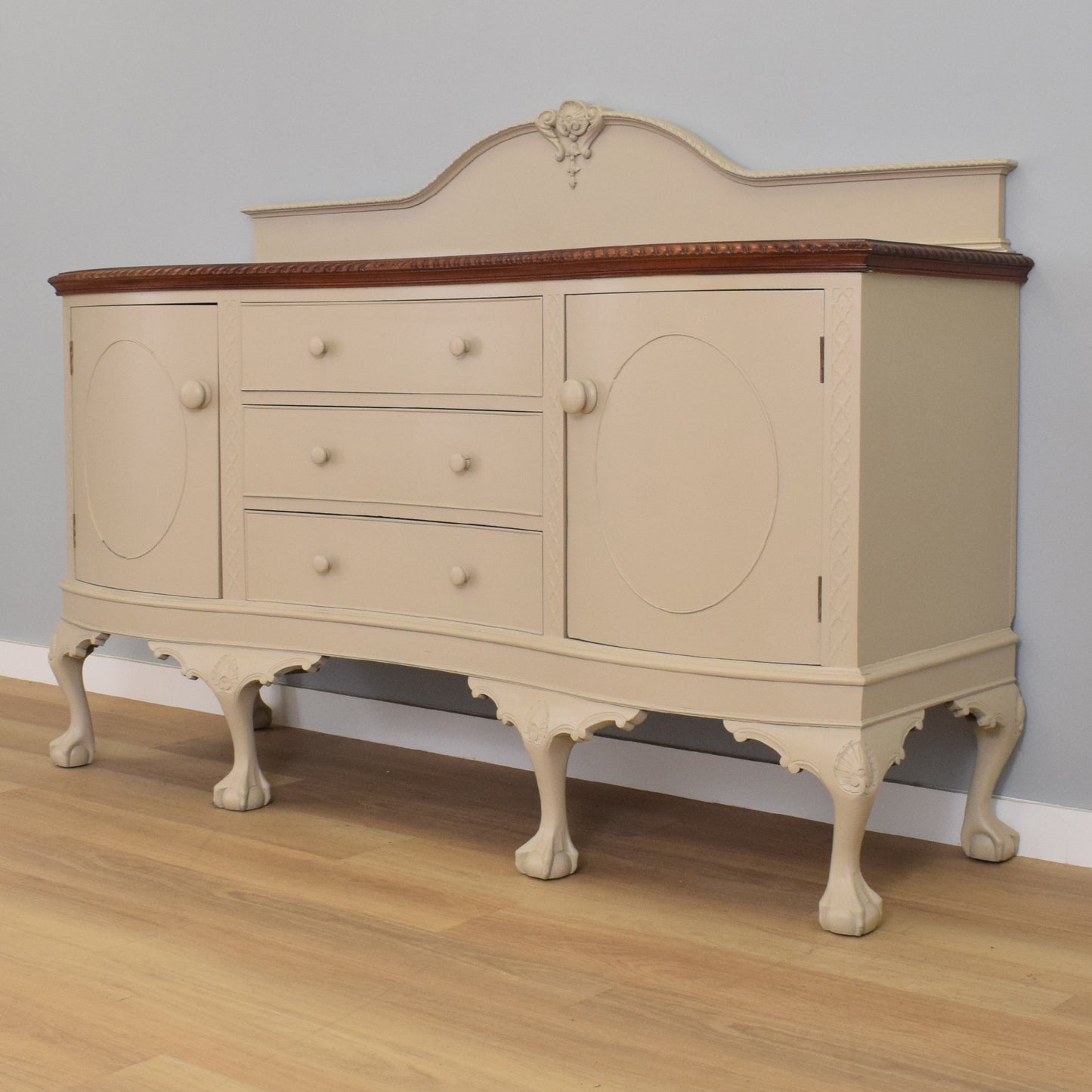 Painted Mahogany Sideboard