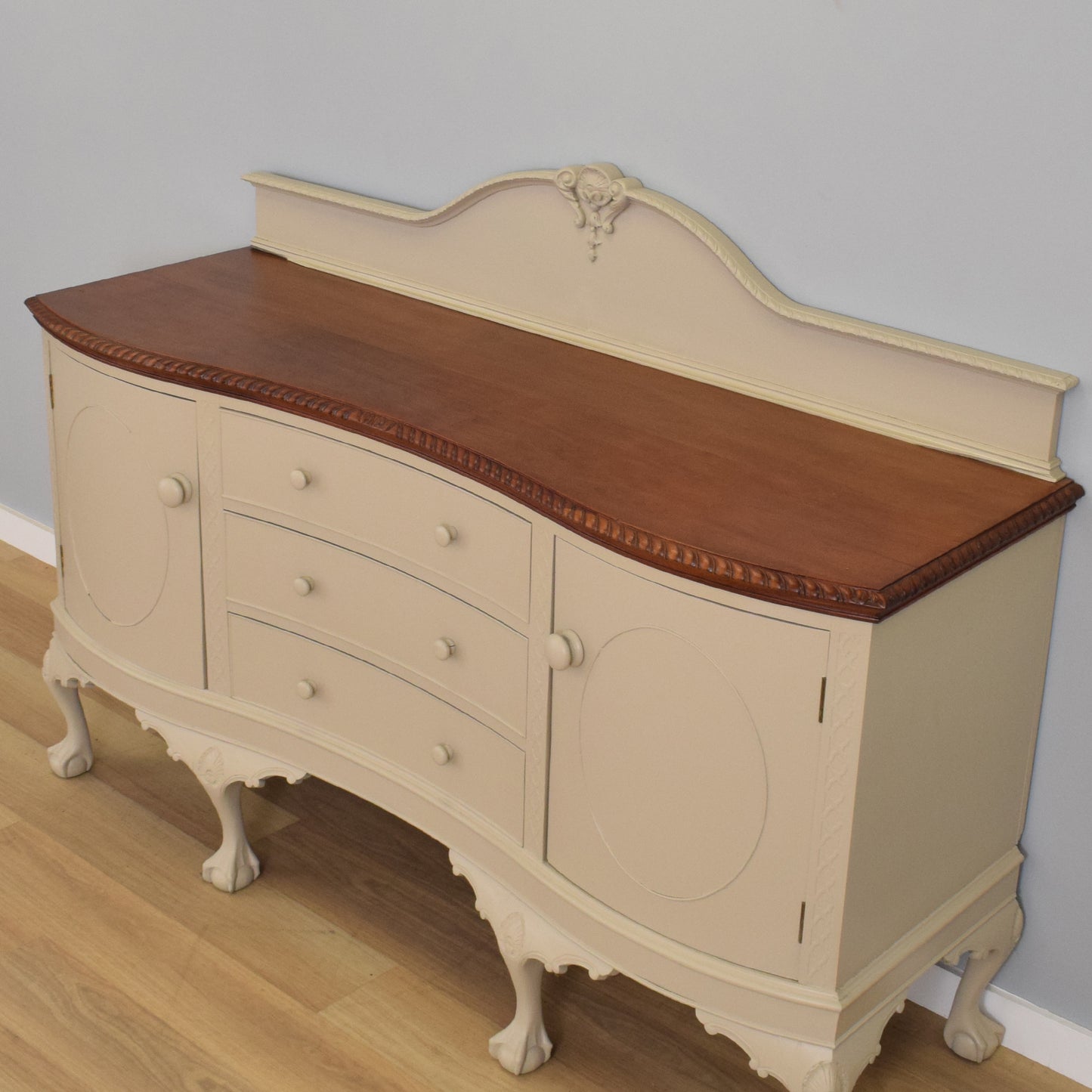 Painted Mahogany Sideboard