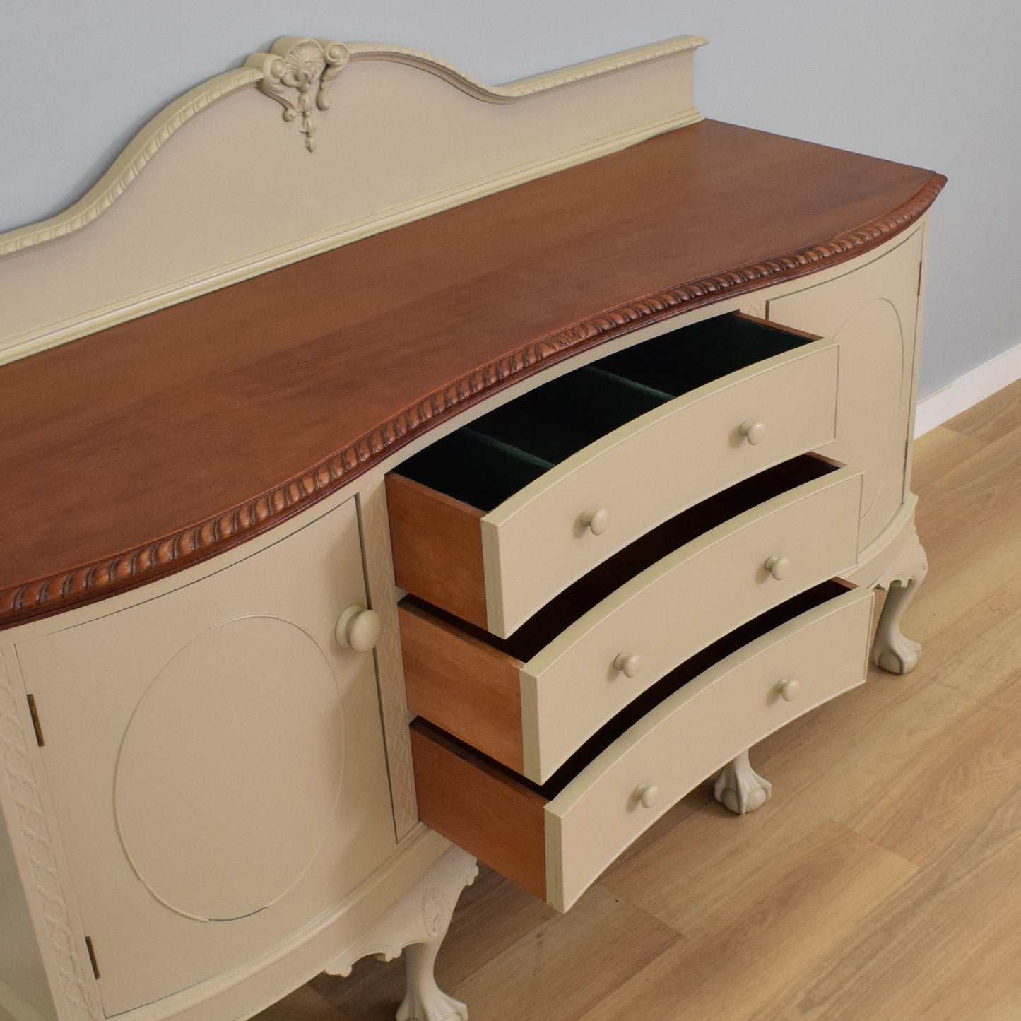 Painted Mahogany Sideboard