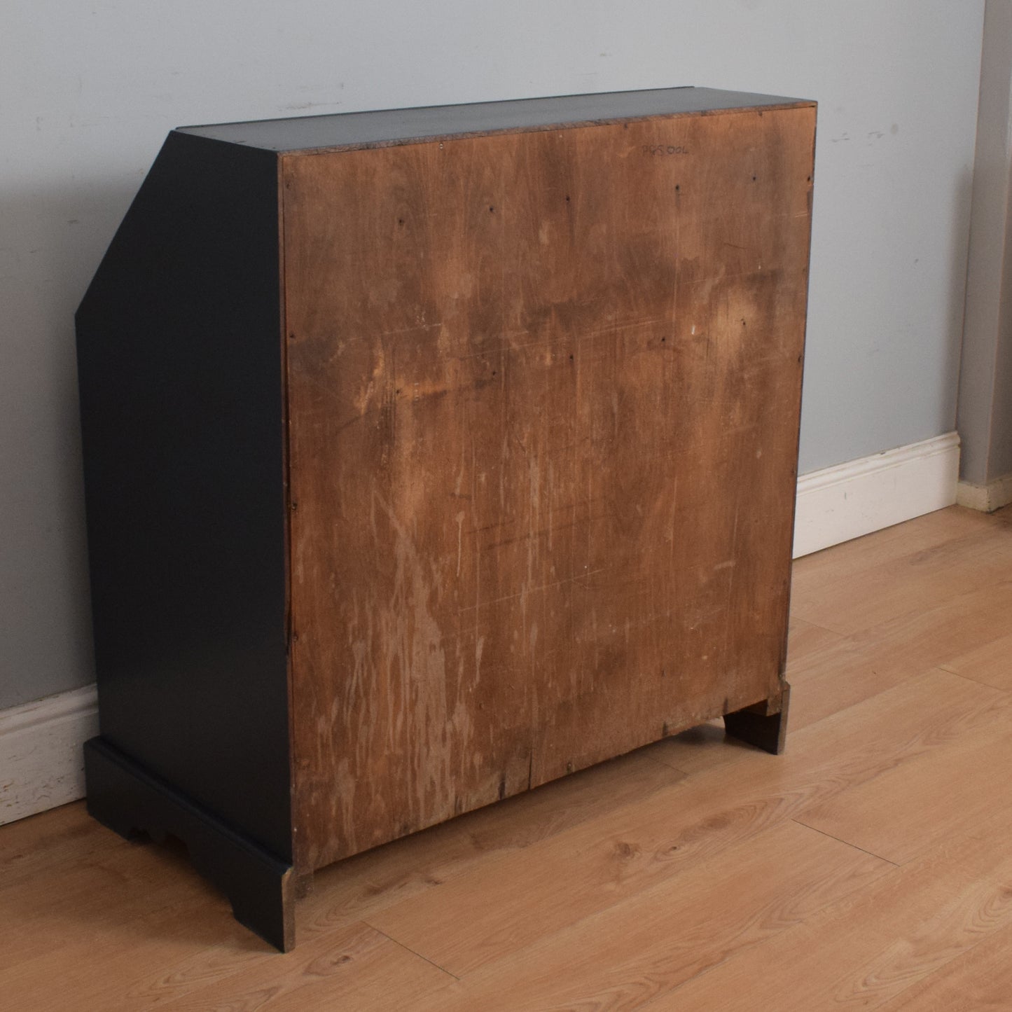 Large Oak Painted Bureau