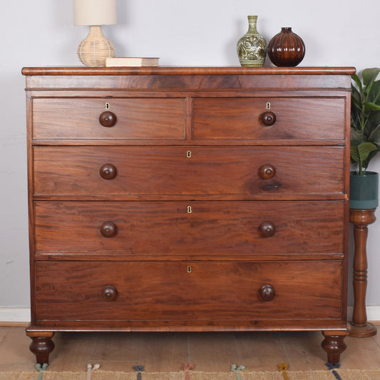 Large Victorian Chest Of Drawers