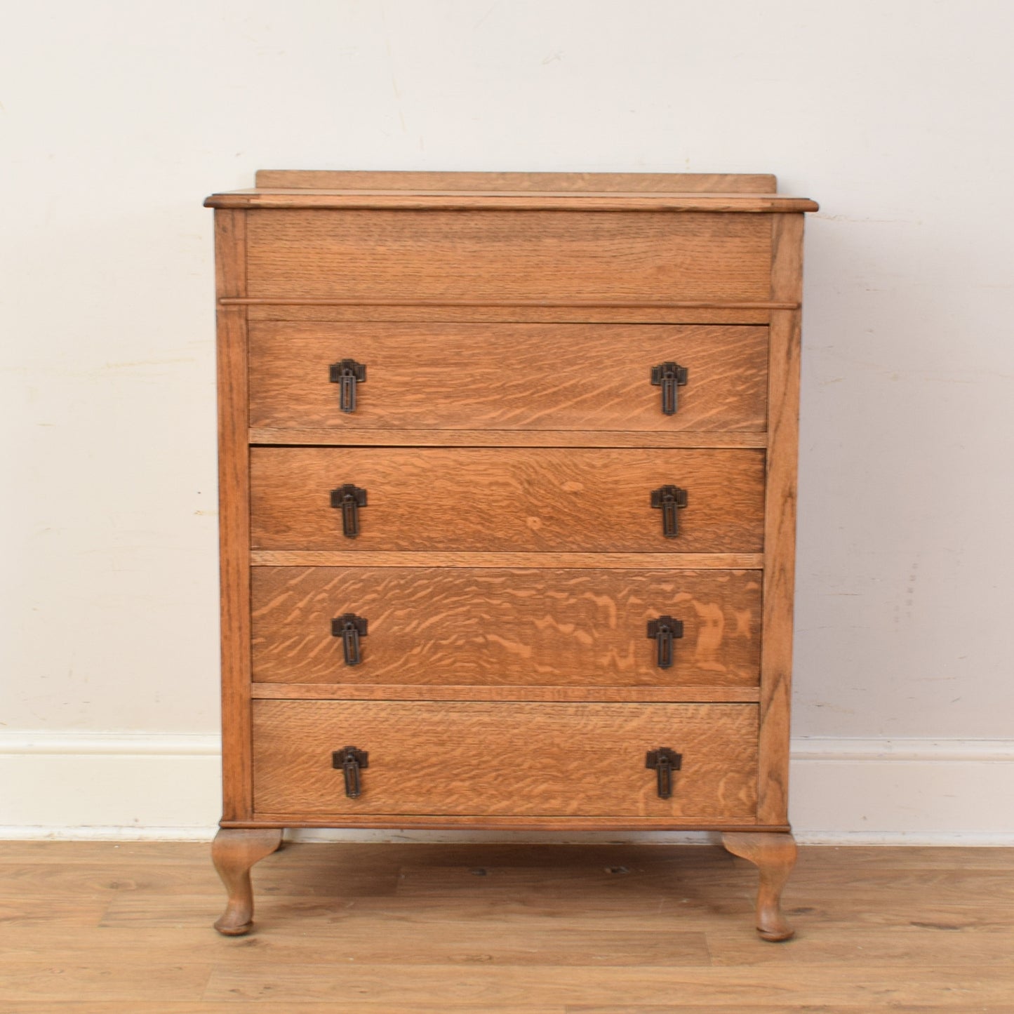 Oak Vanity Chest Of Drawers