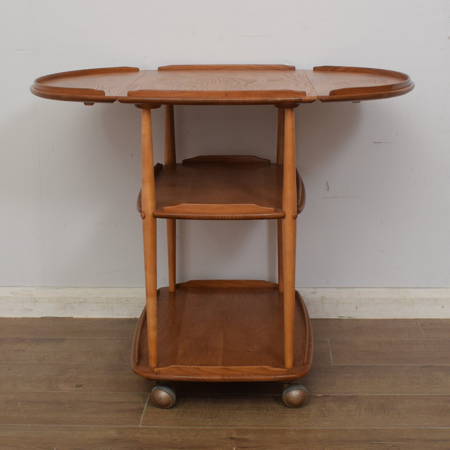 Ercol Drop-Leaf Tea Trolley