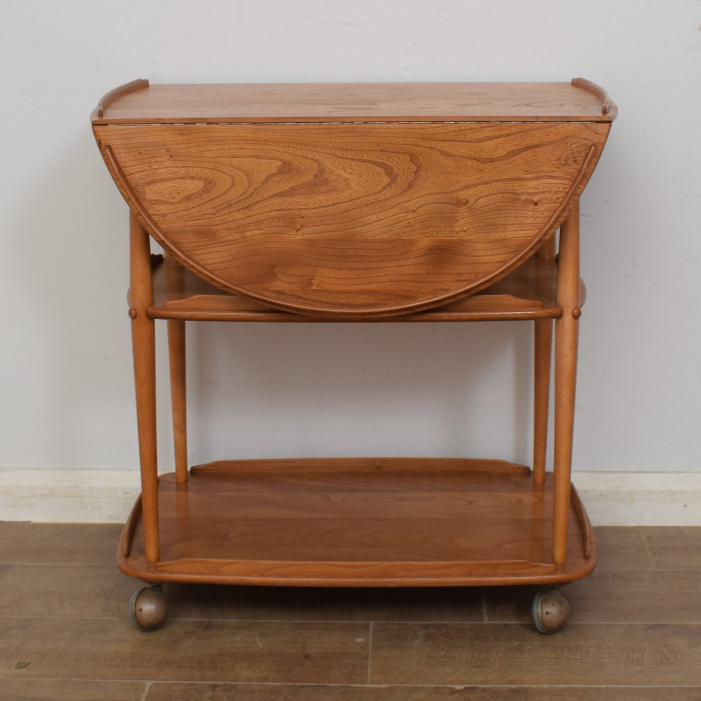 Ercol Drop-Leaf Tea Trolley