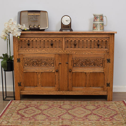 Restored Oak Sideboard