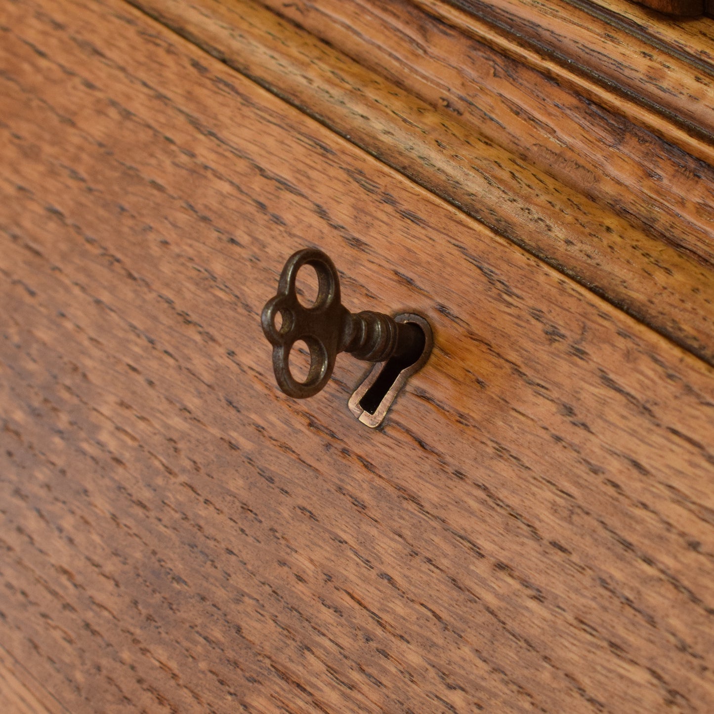 Restored Oak Bureau Bookcase