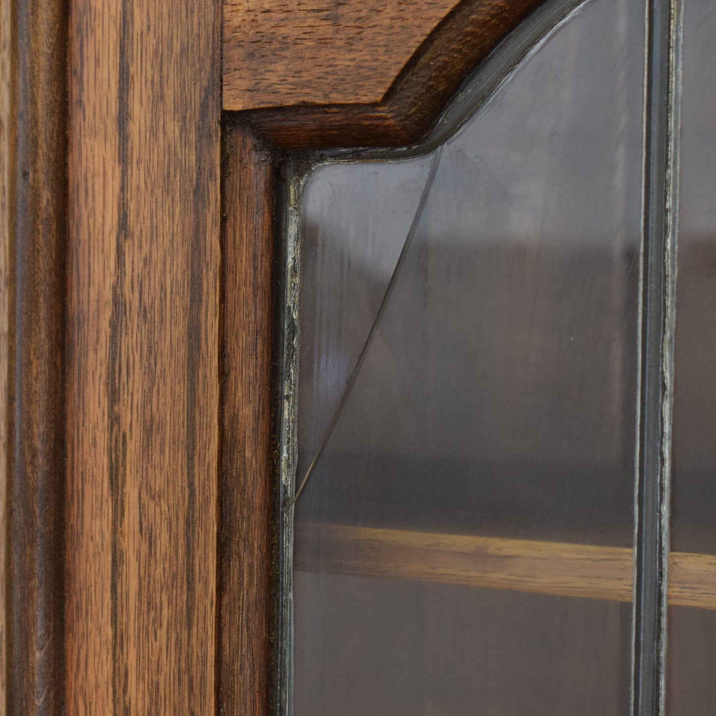 Restored Oak Bureau Bookcase