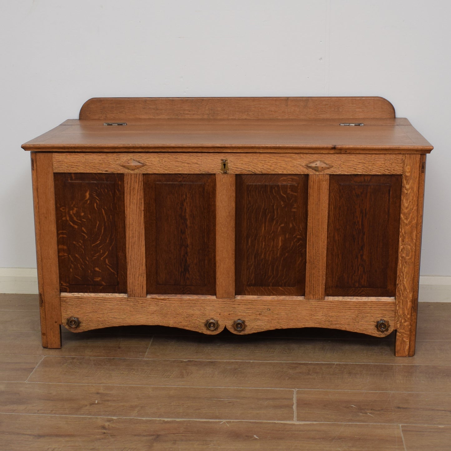 Oak Blanket Box