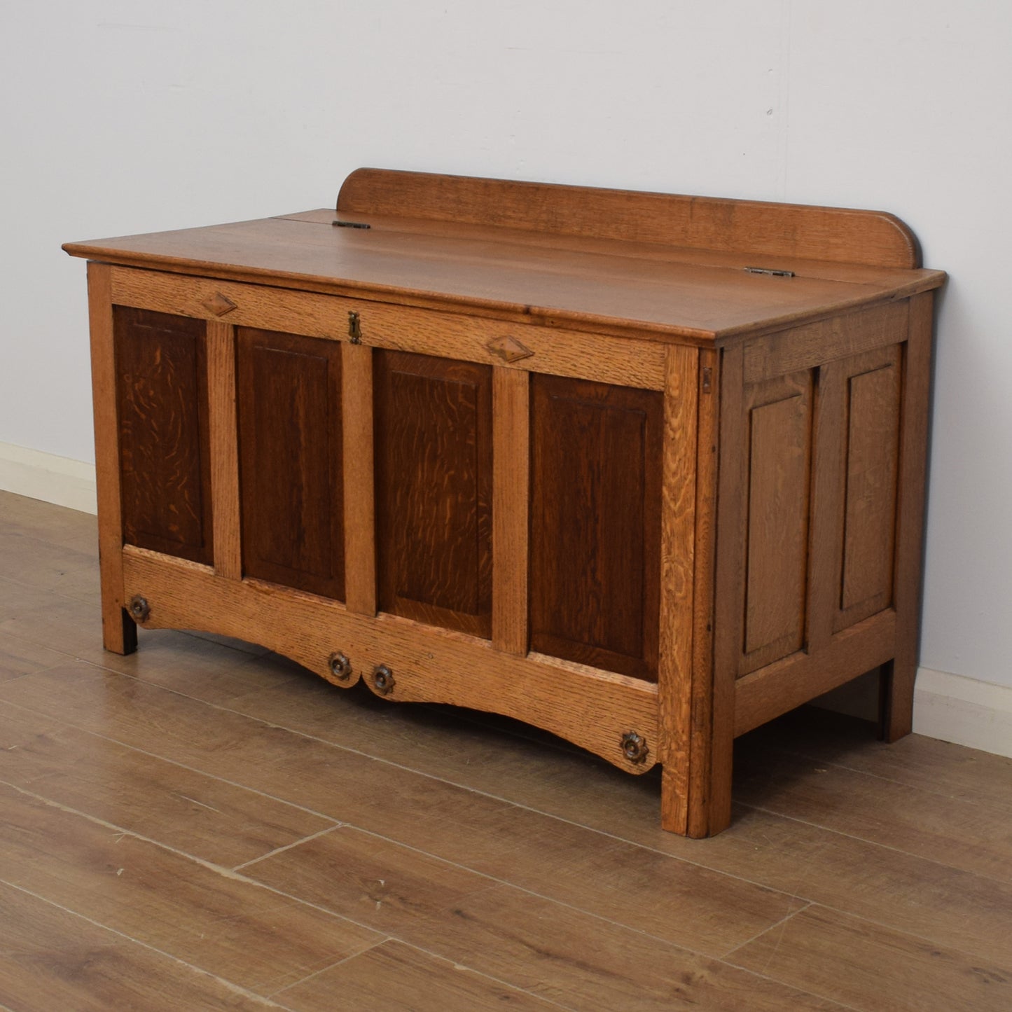 Oak Blanket Box