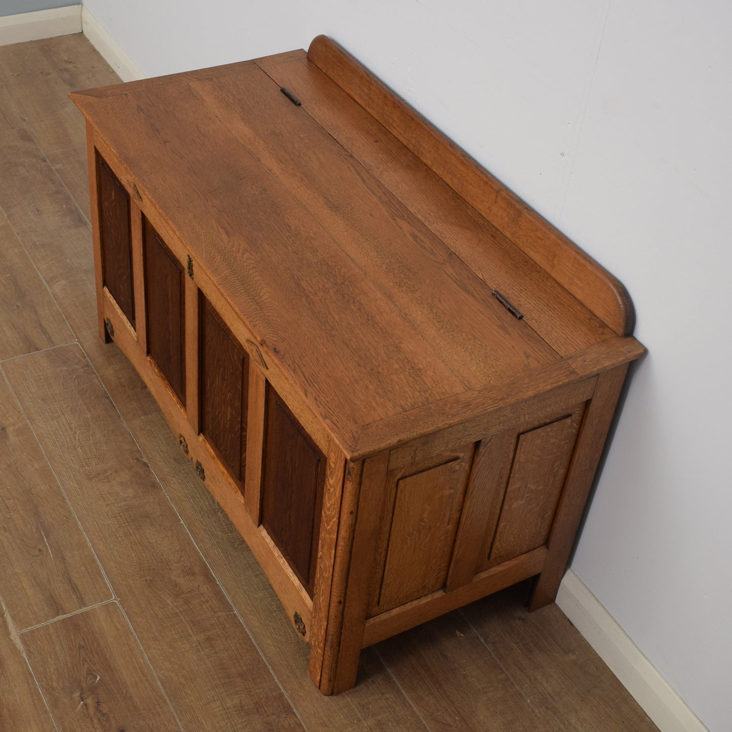 Oak Blanket Box