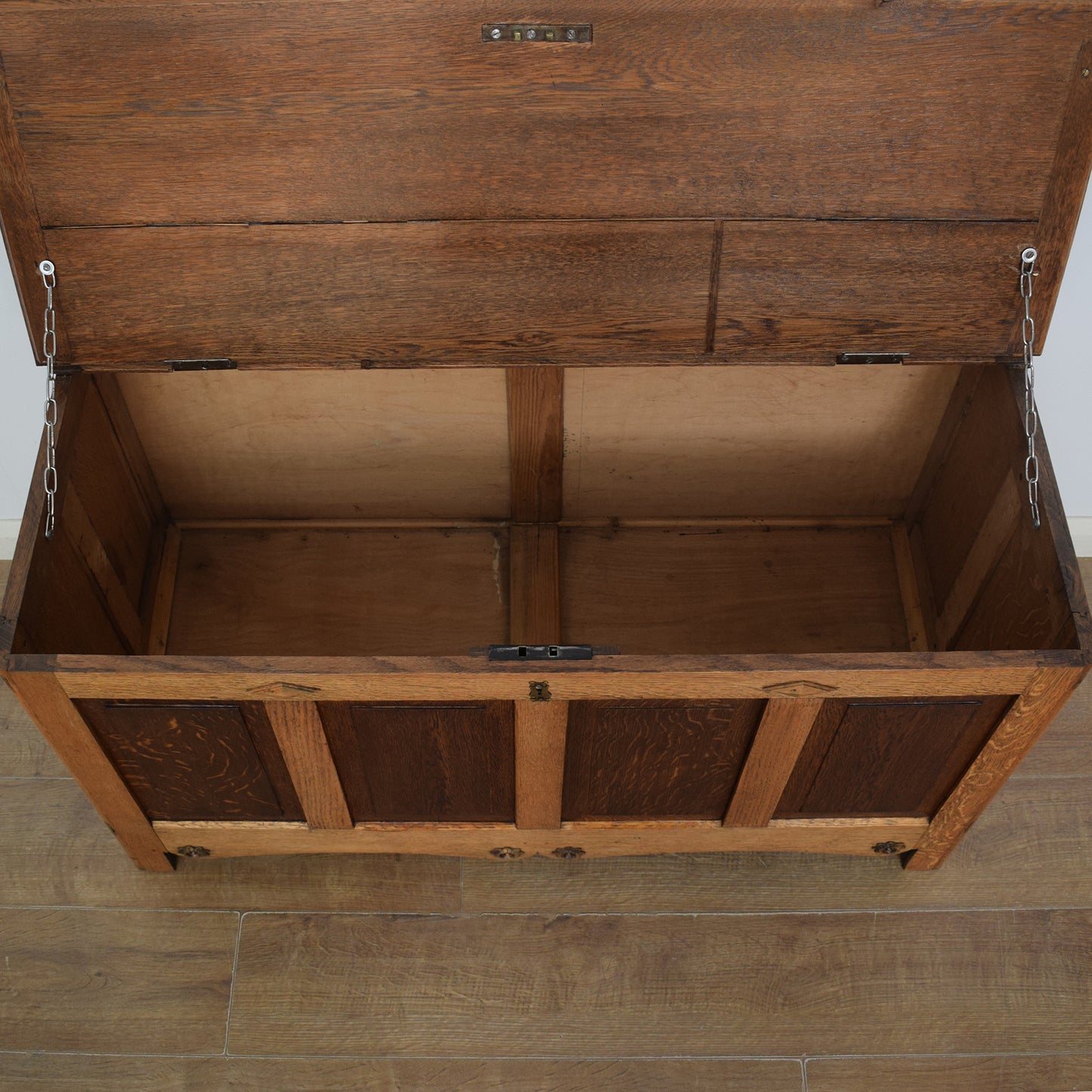 Oak Blanket Box