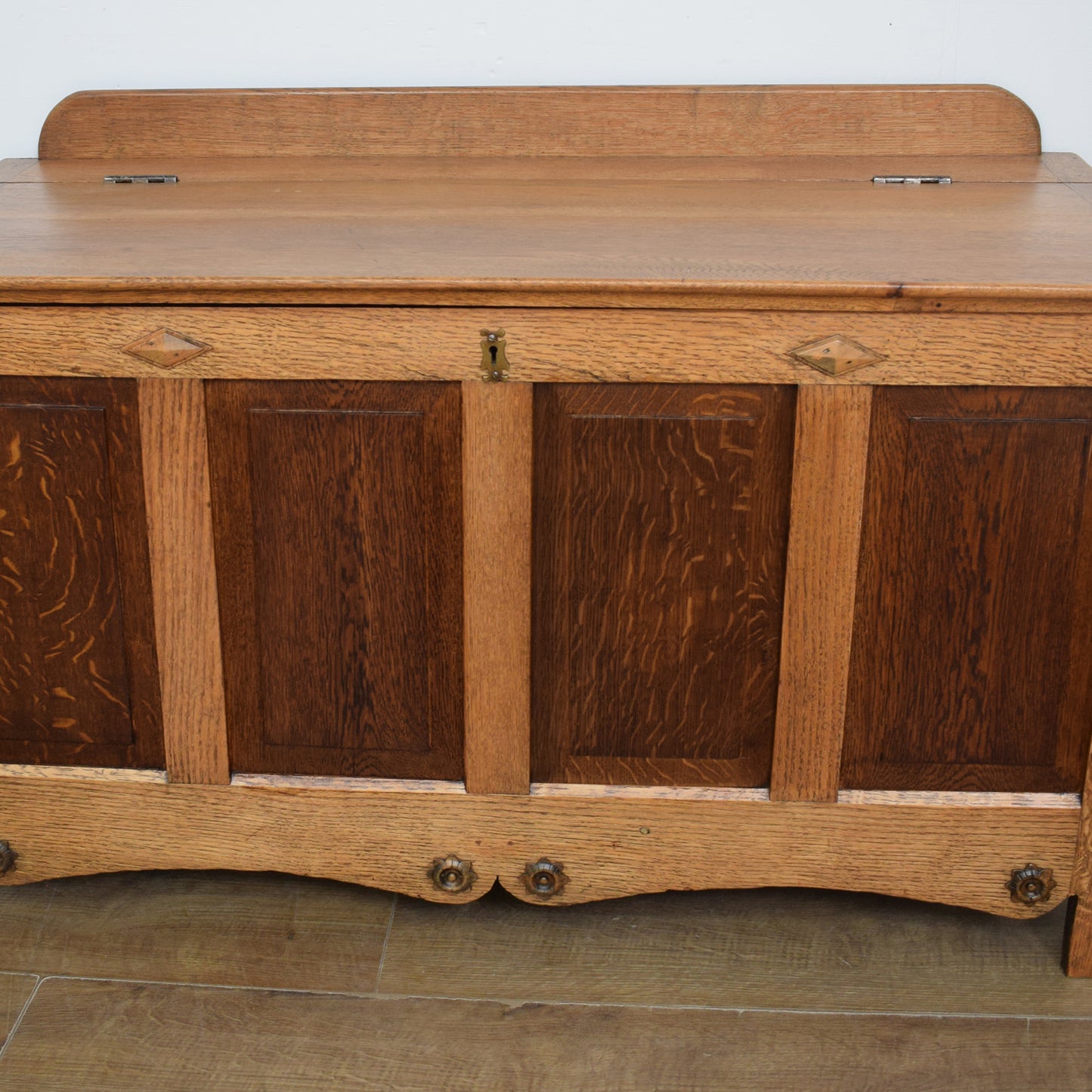 Oak Blanket Box