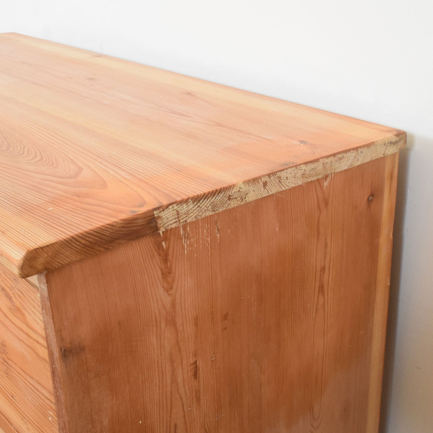 Rustic Pine Chest of Drawers