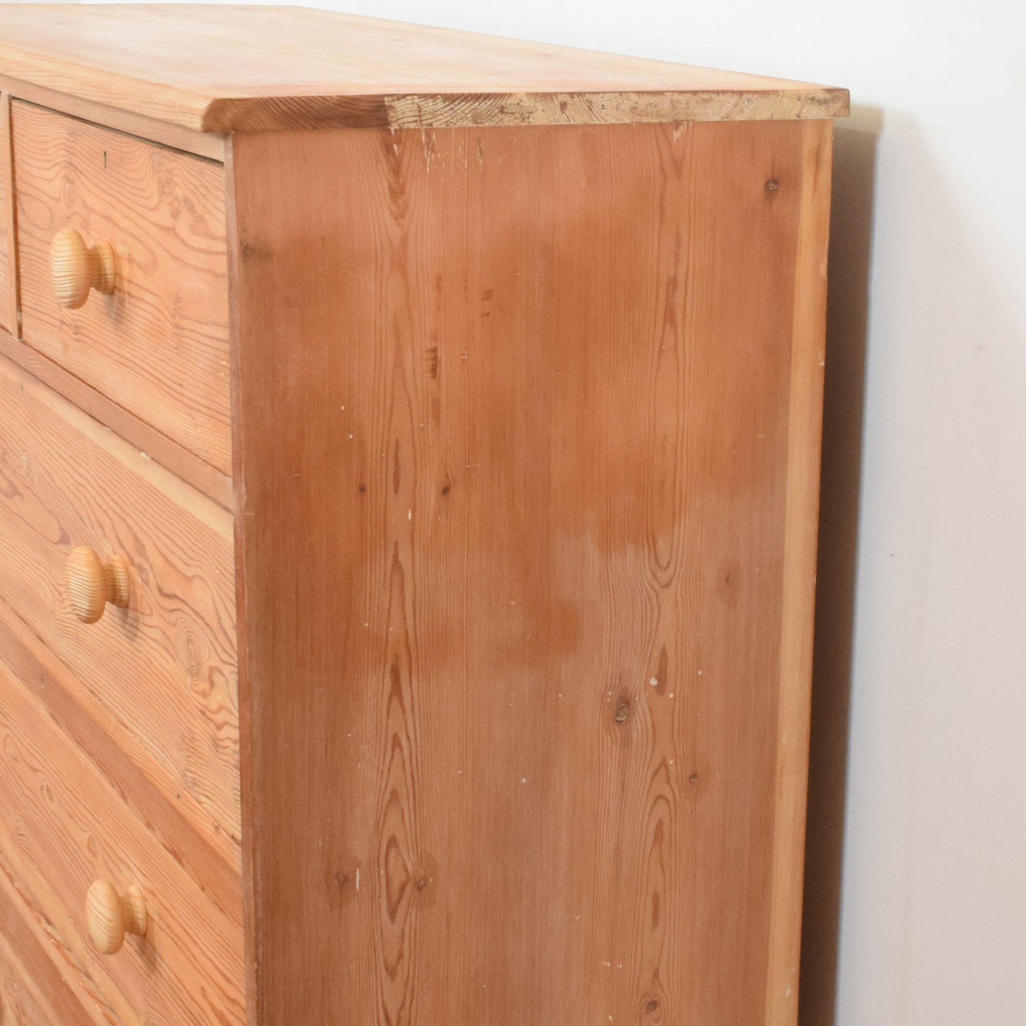 Rustic Pine Chest of Drawers