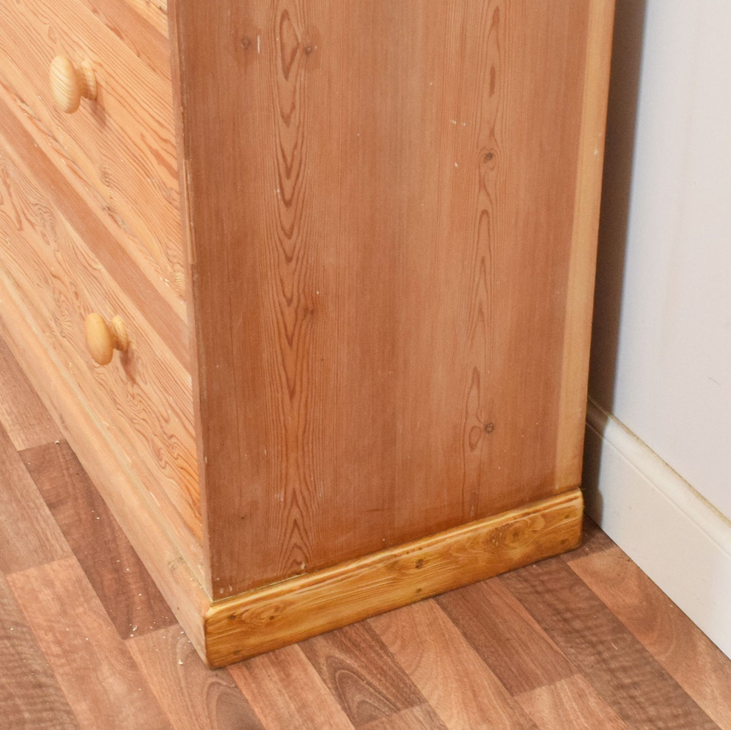 Rustic Pine Chest of Drawers