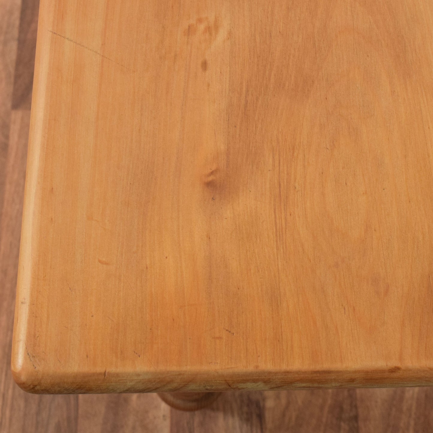 Rustic Pine Side Table