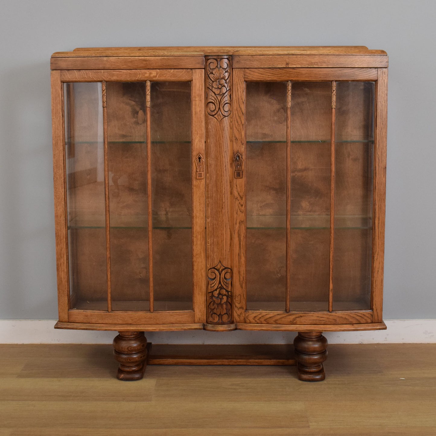Oak Display Bookcase