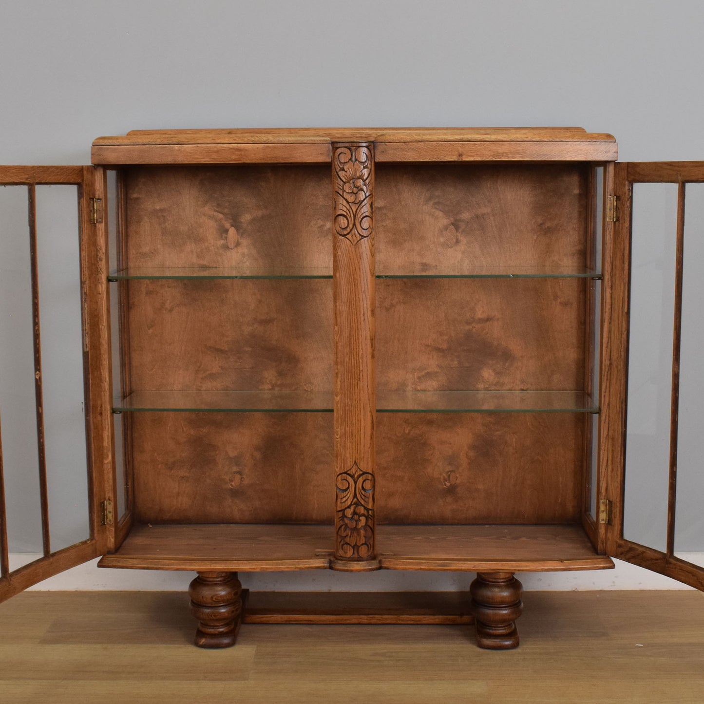 Oak Display Bookcase