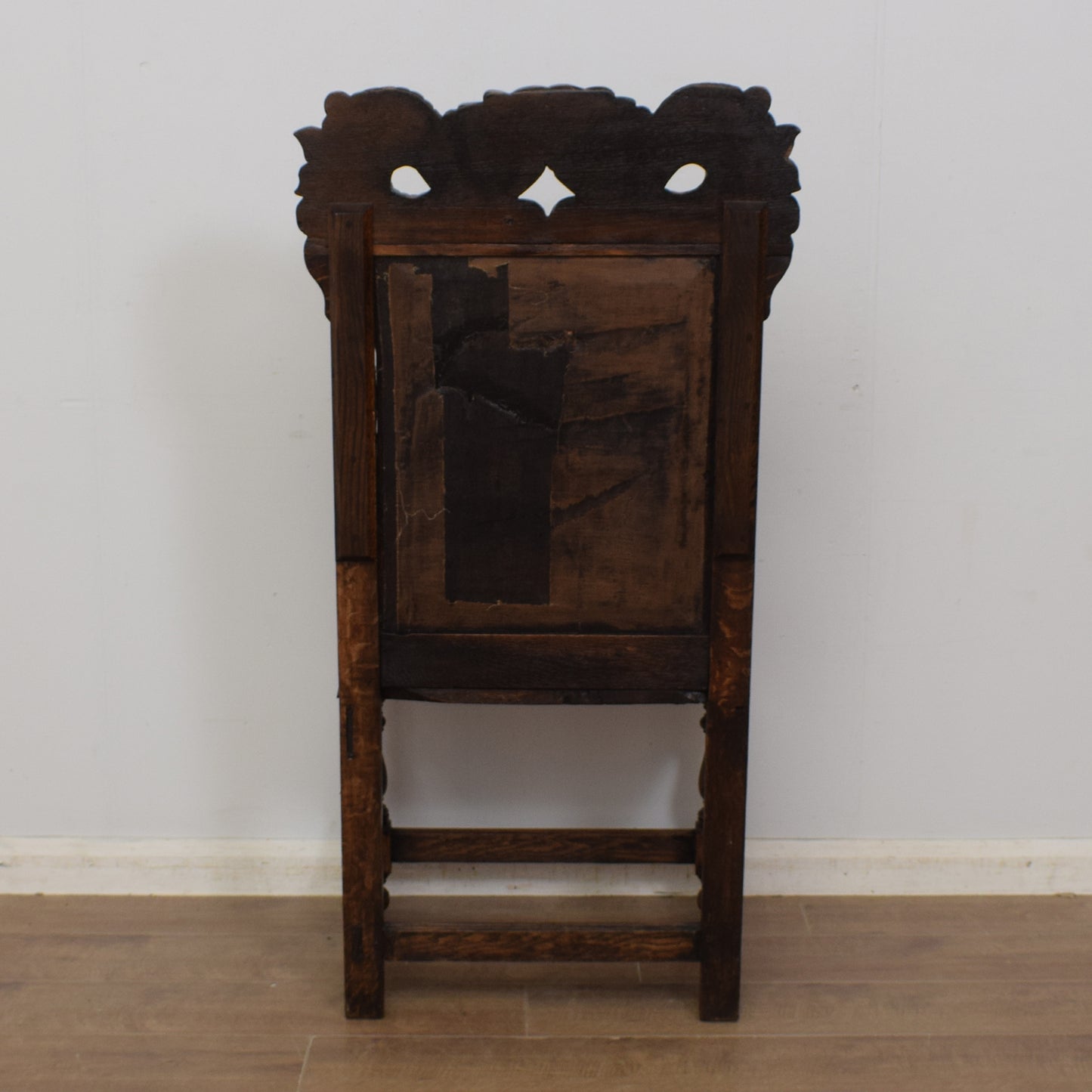 Vintage Carved Oak Chair