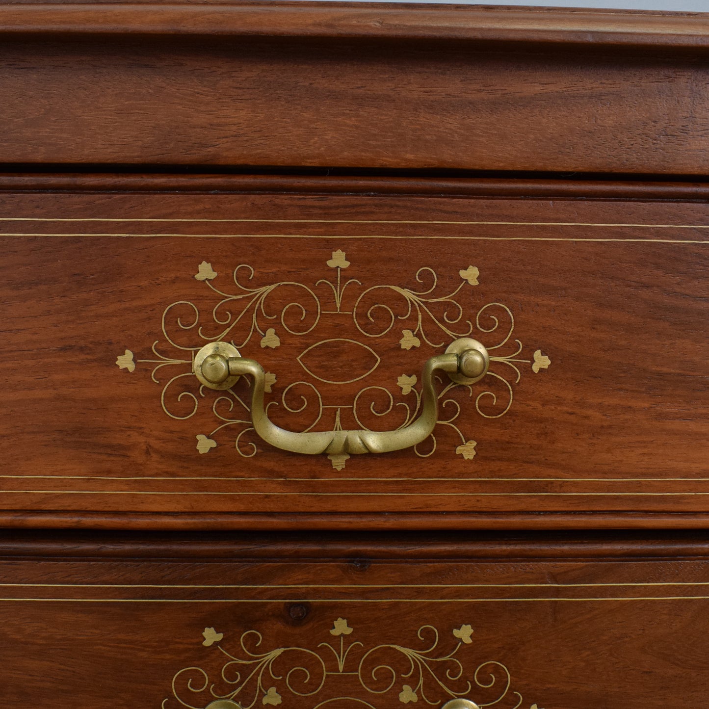 Mahogany Inlay Chest of Drawers