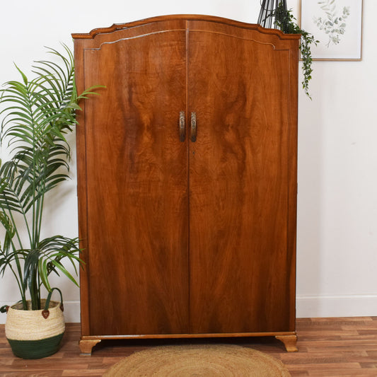 Flamed Mahogany Wardrobe