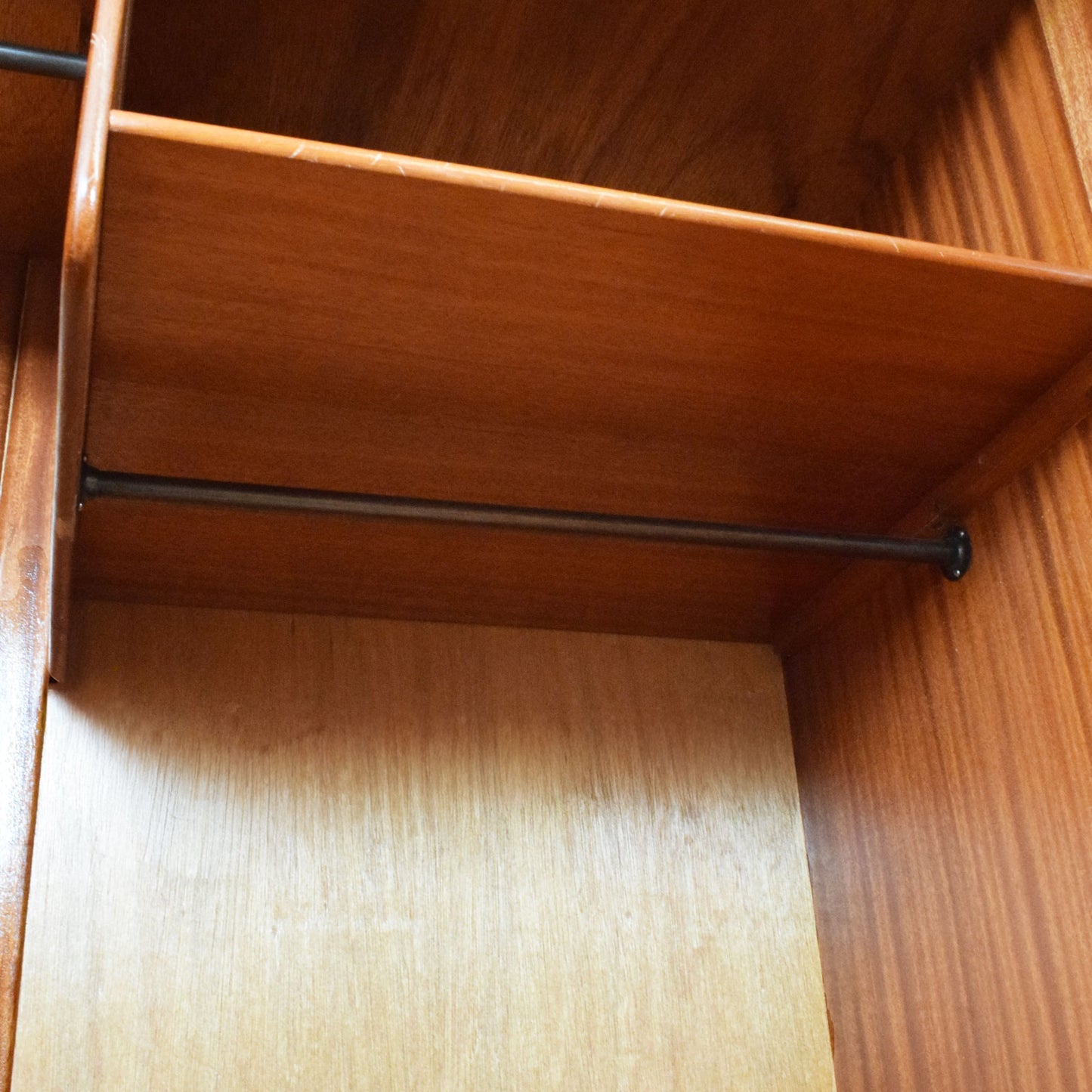 Flamed Mahogany Wardrobe