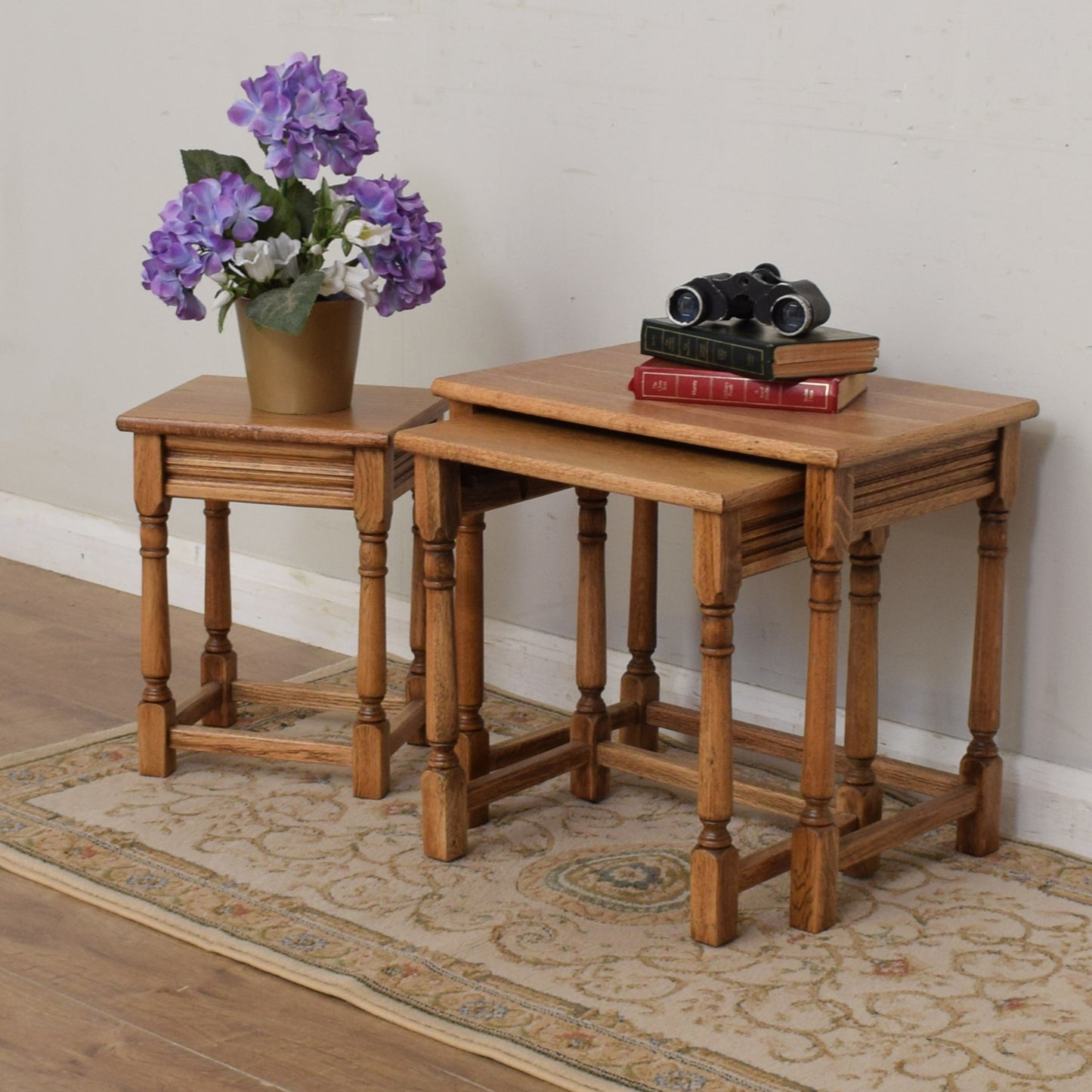 Oak Nest Of Tables