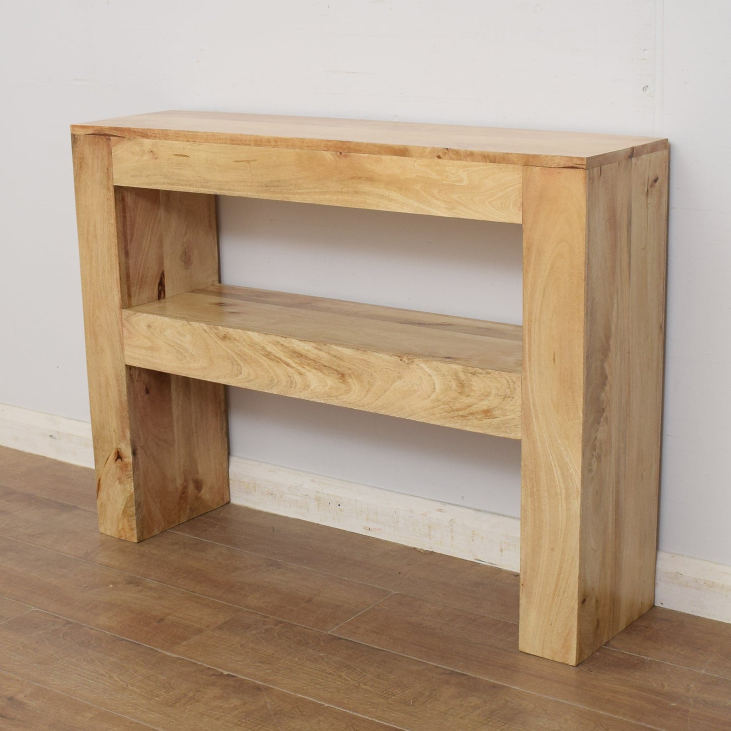 Modern Oak Console Table