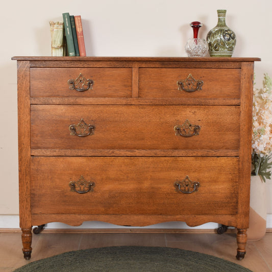 Vintage Oak Chest of Drawers