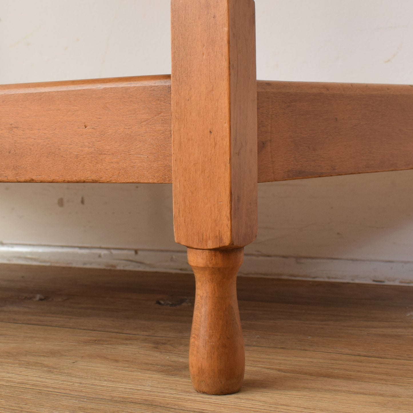 Oak Veneer Hall Table