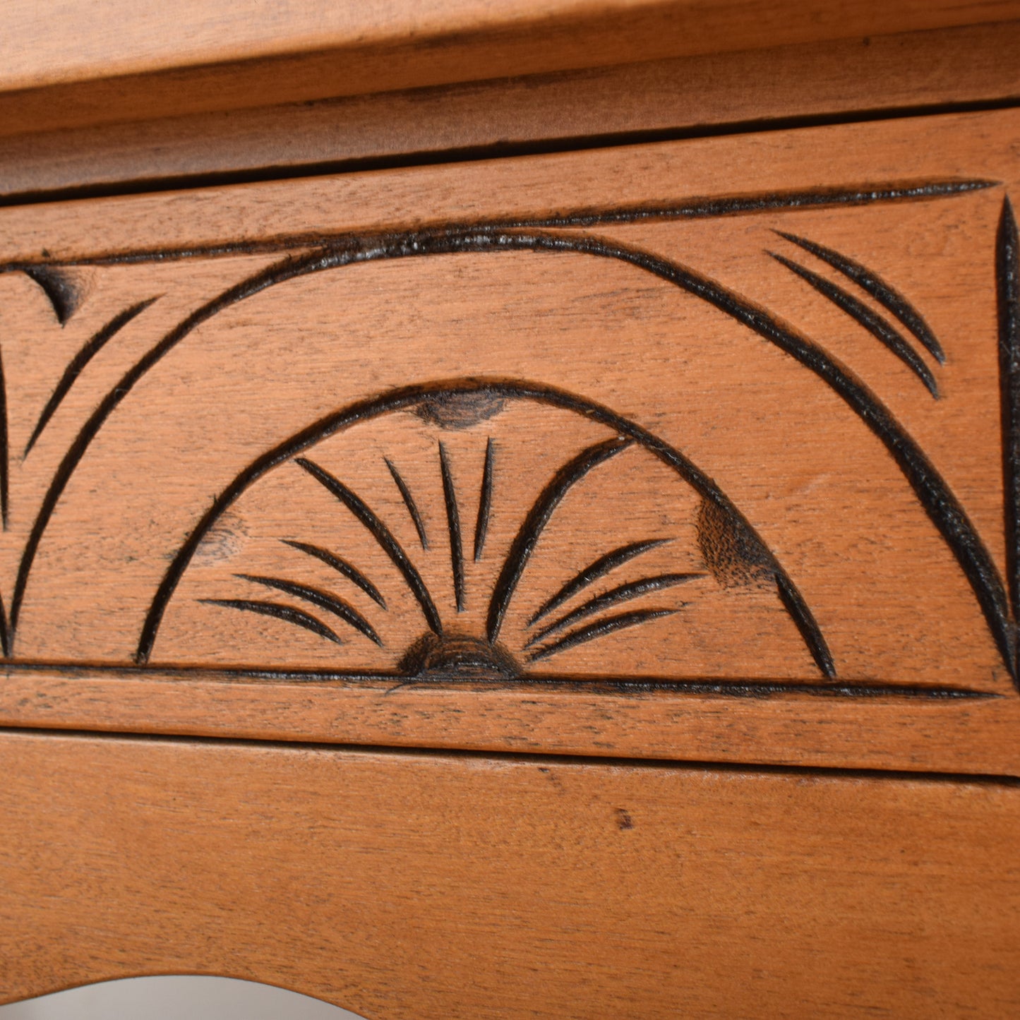 Oak Veneer Hall Table