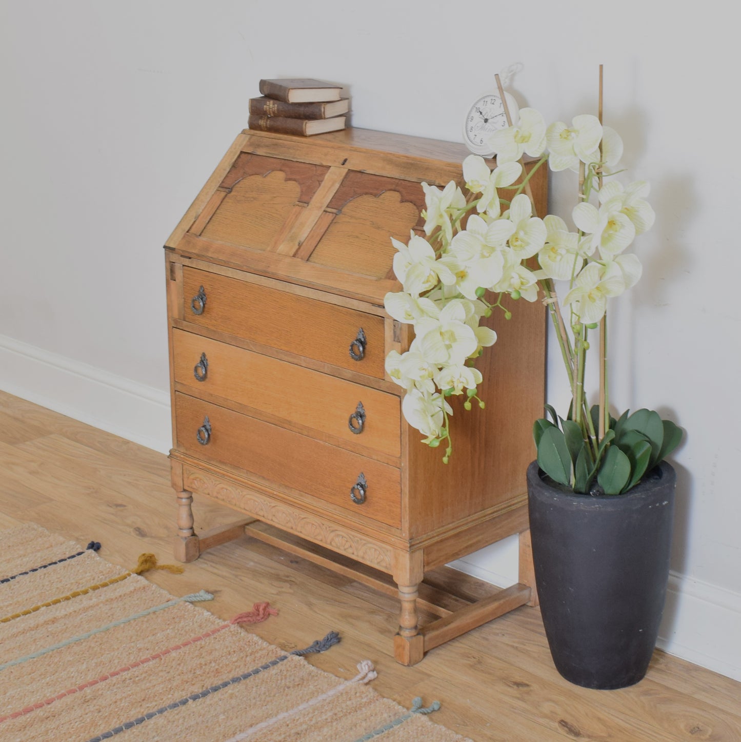 Restored Oak Bureau