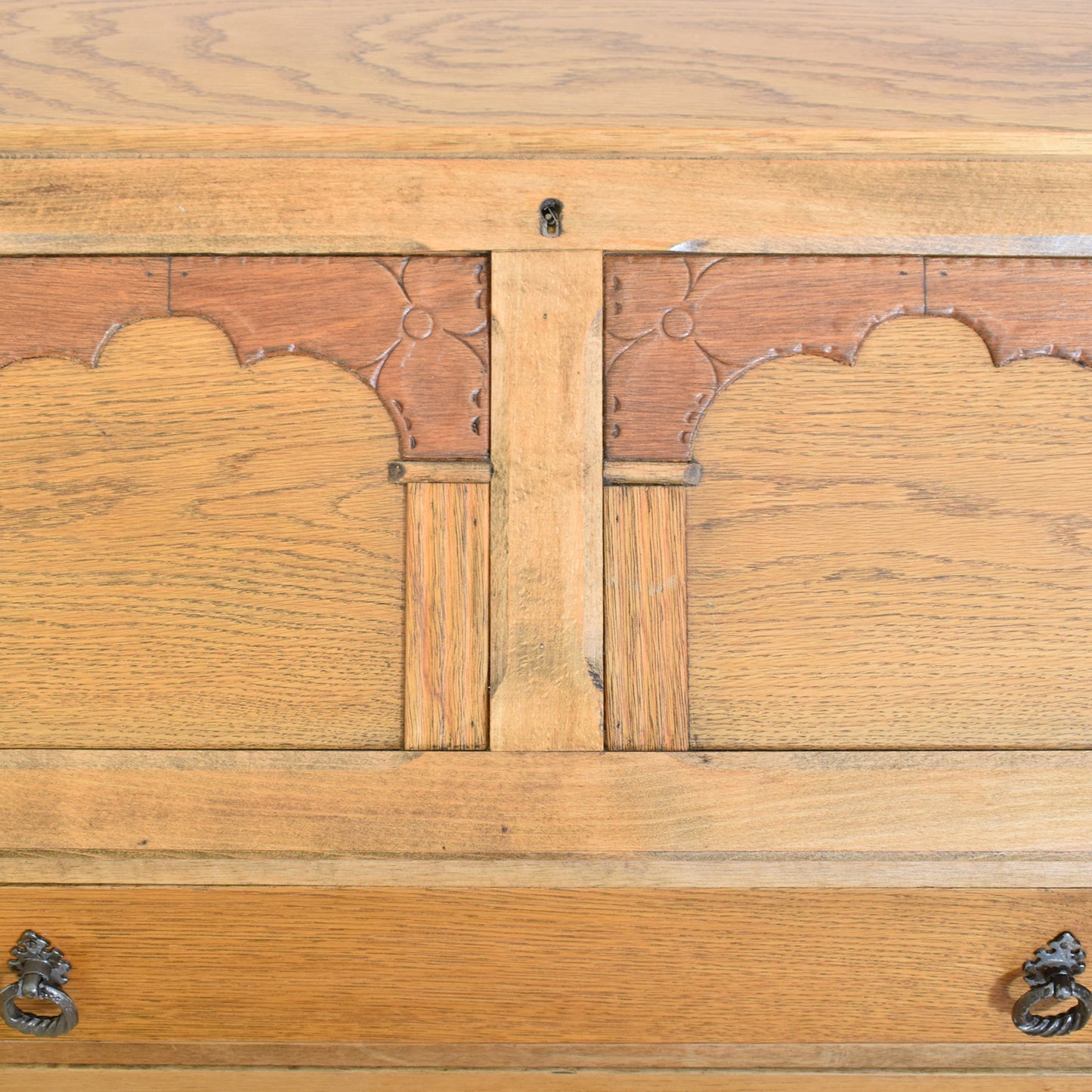 Restored Oak Bureau