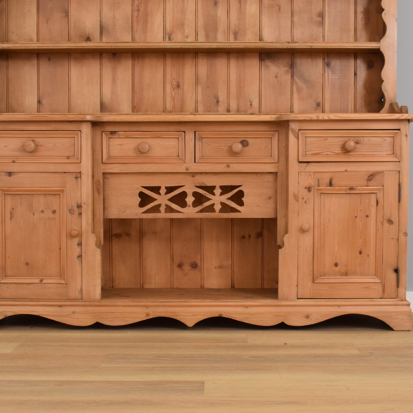 Large Rustic Pine Dresser