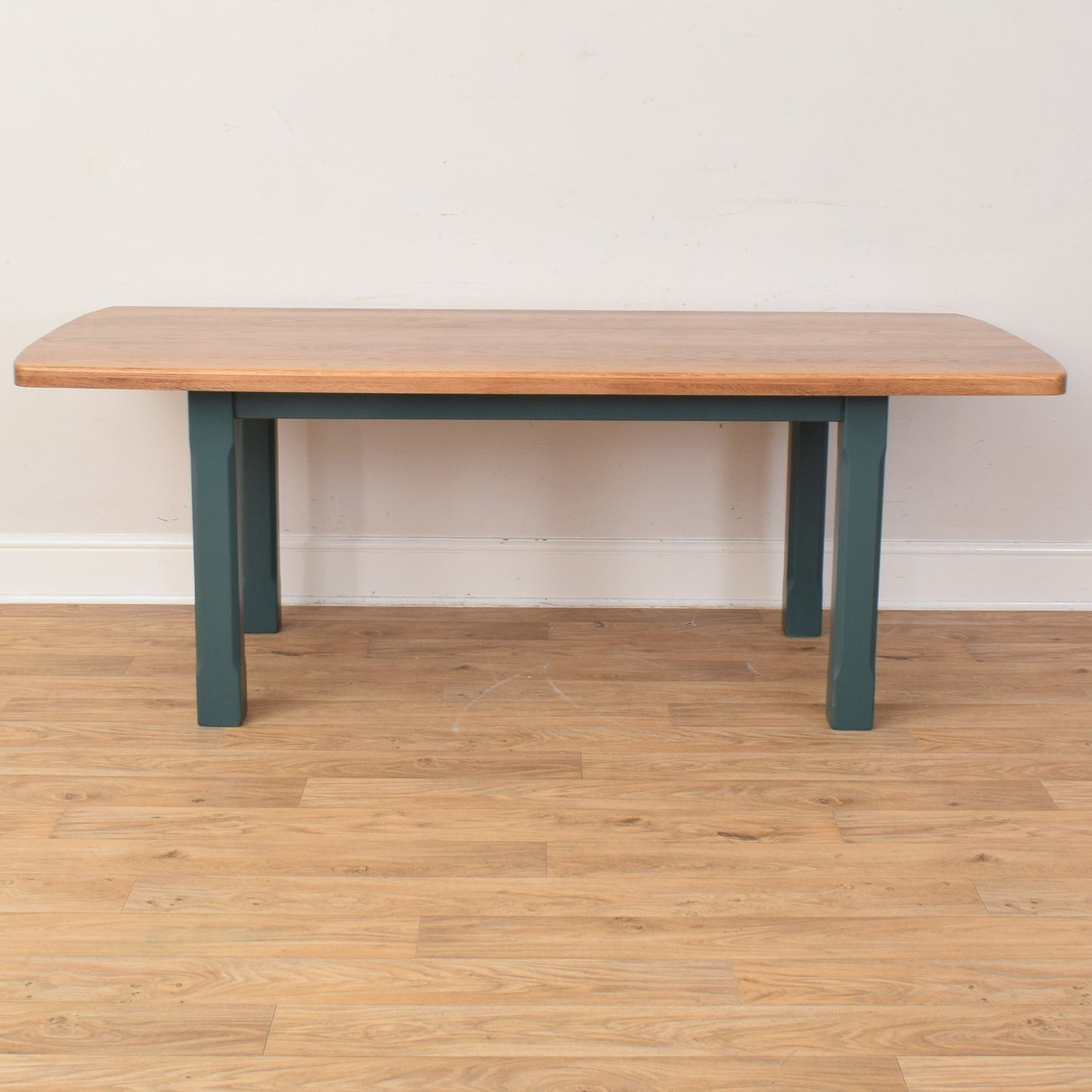 Painted Table And Six Chairs