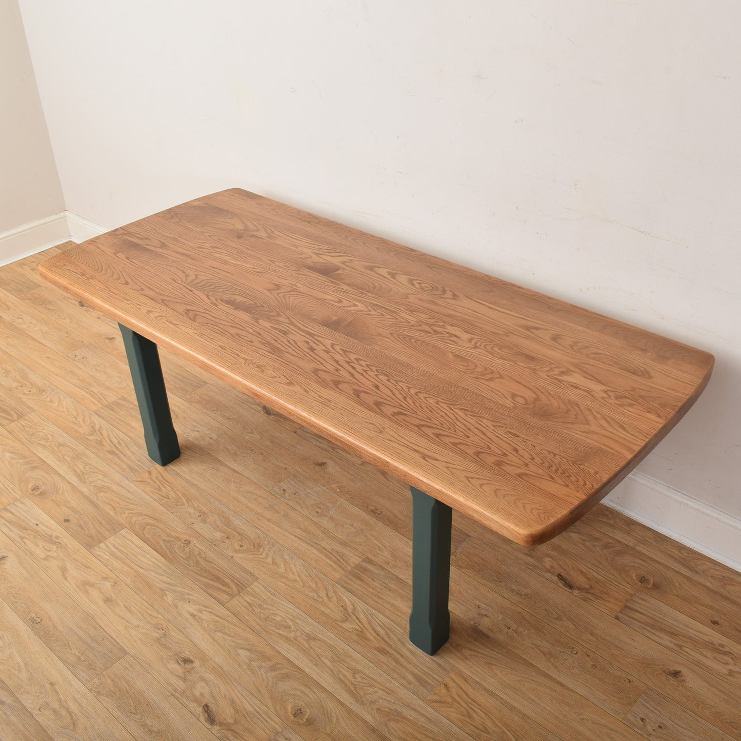 Painted Table And Six Chairs