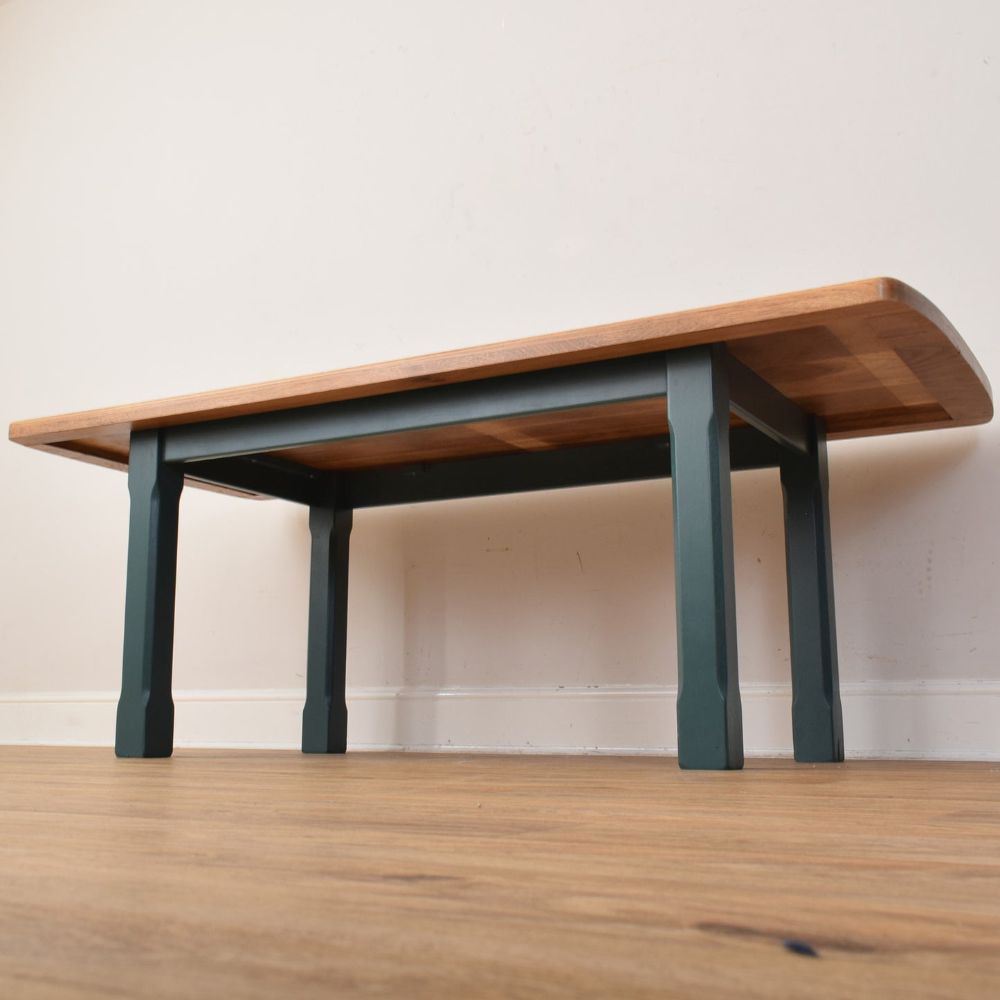 Painted Table And Six Chairs