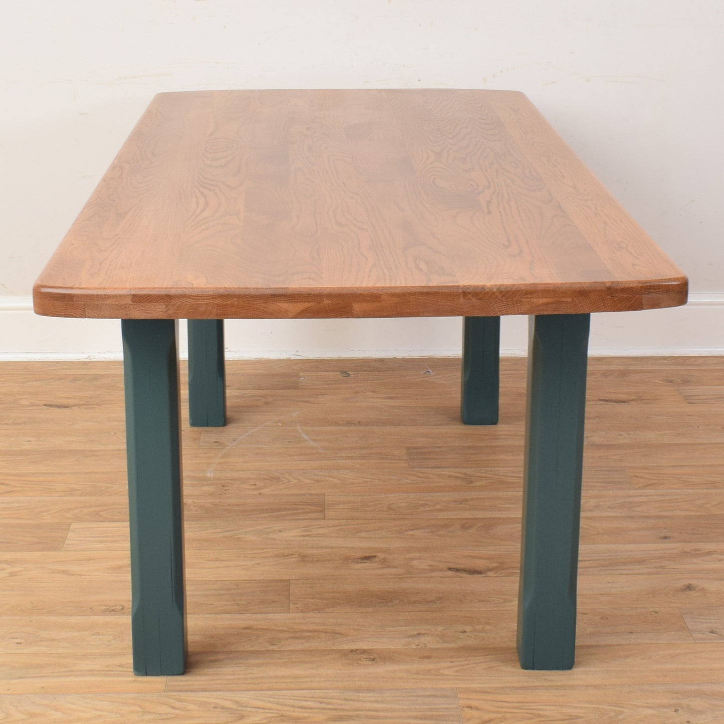 Painted Table And Six Chairs