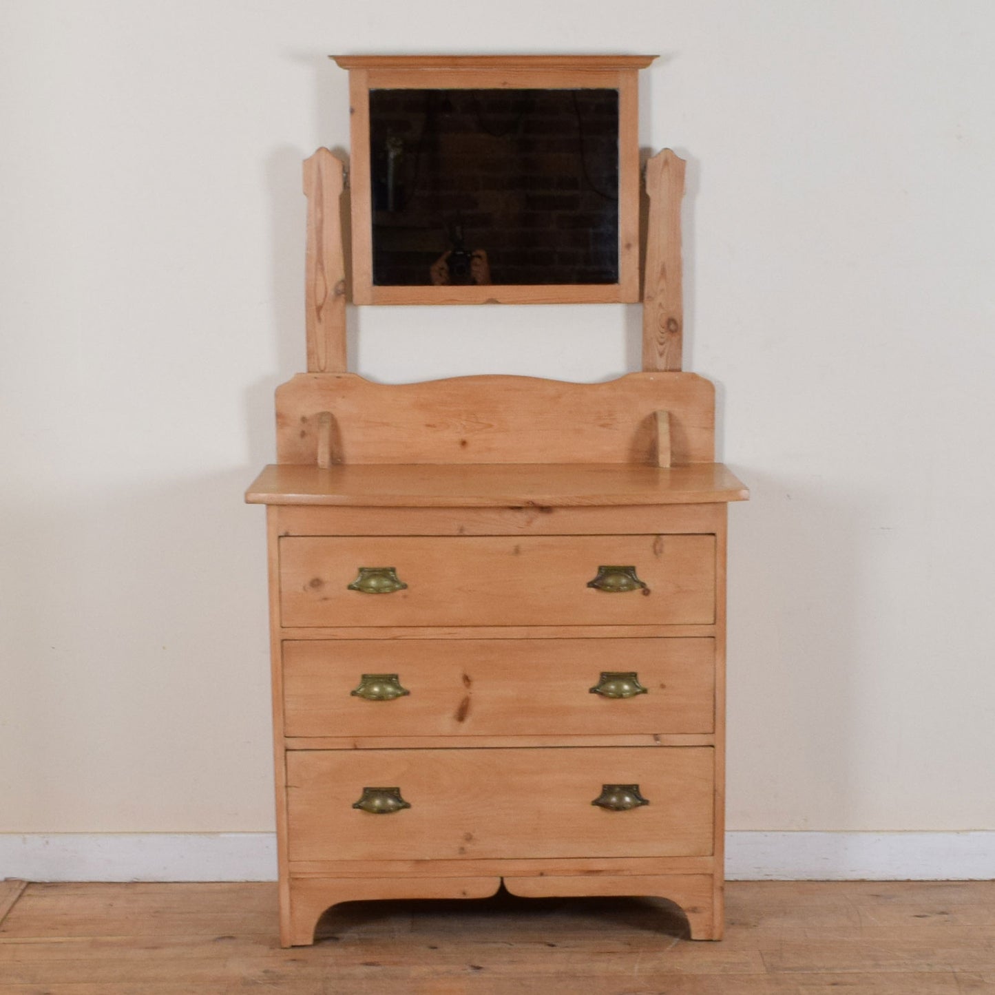 Rustic Pine Dressing Table