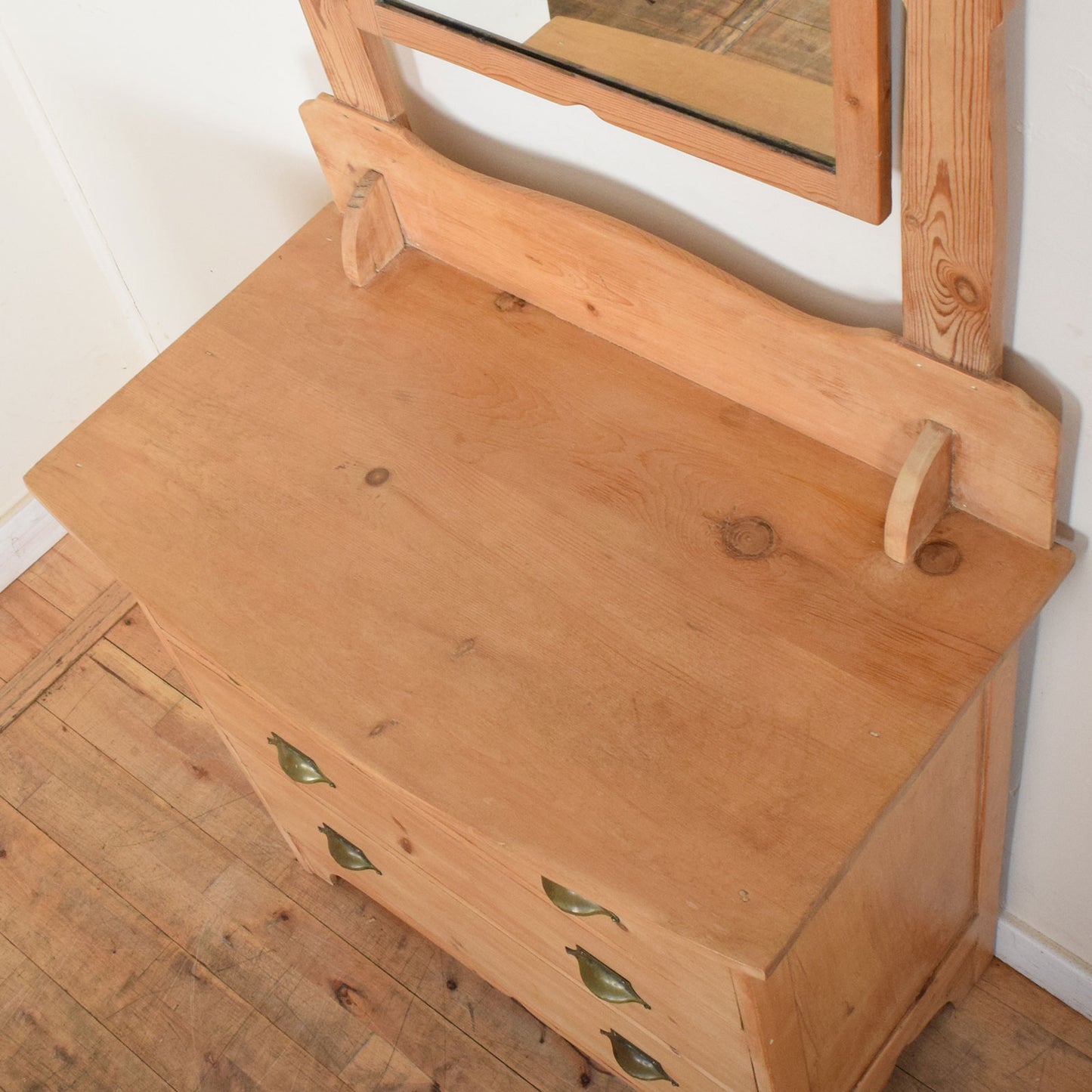 Rustic Pine Dressing Table