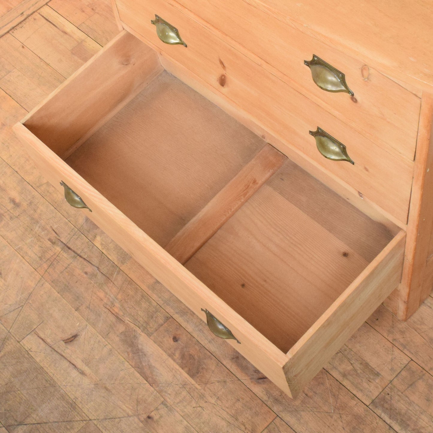 Rustic Pine Dressing Table