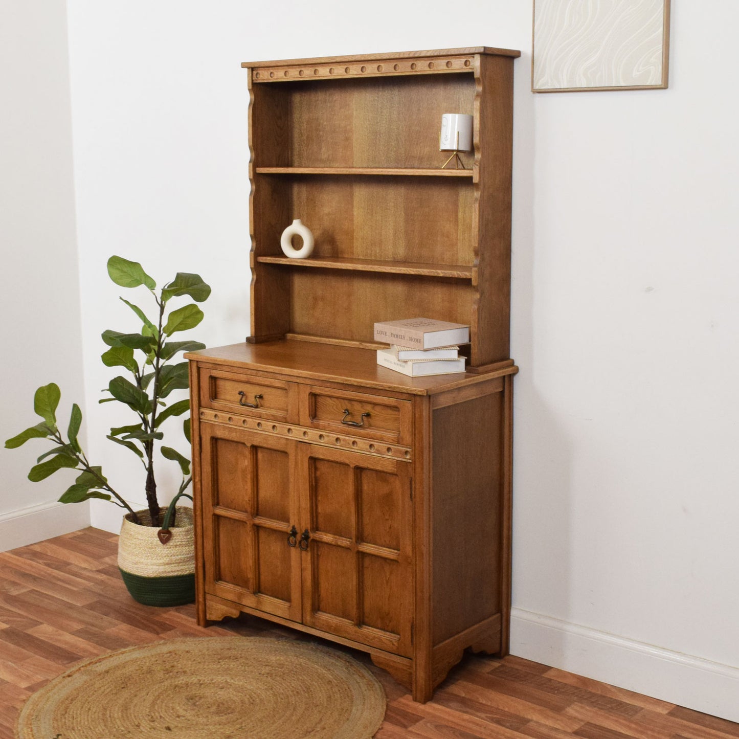 Carved Oak Dresser