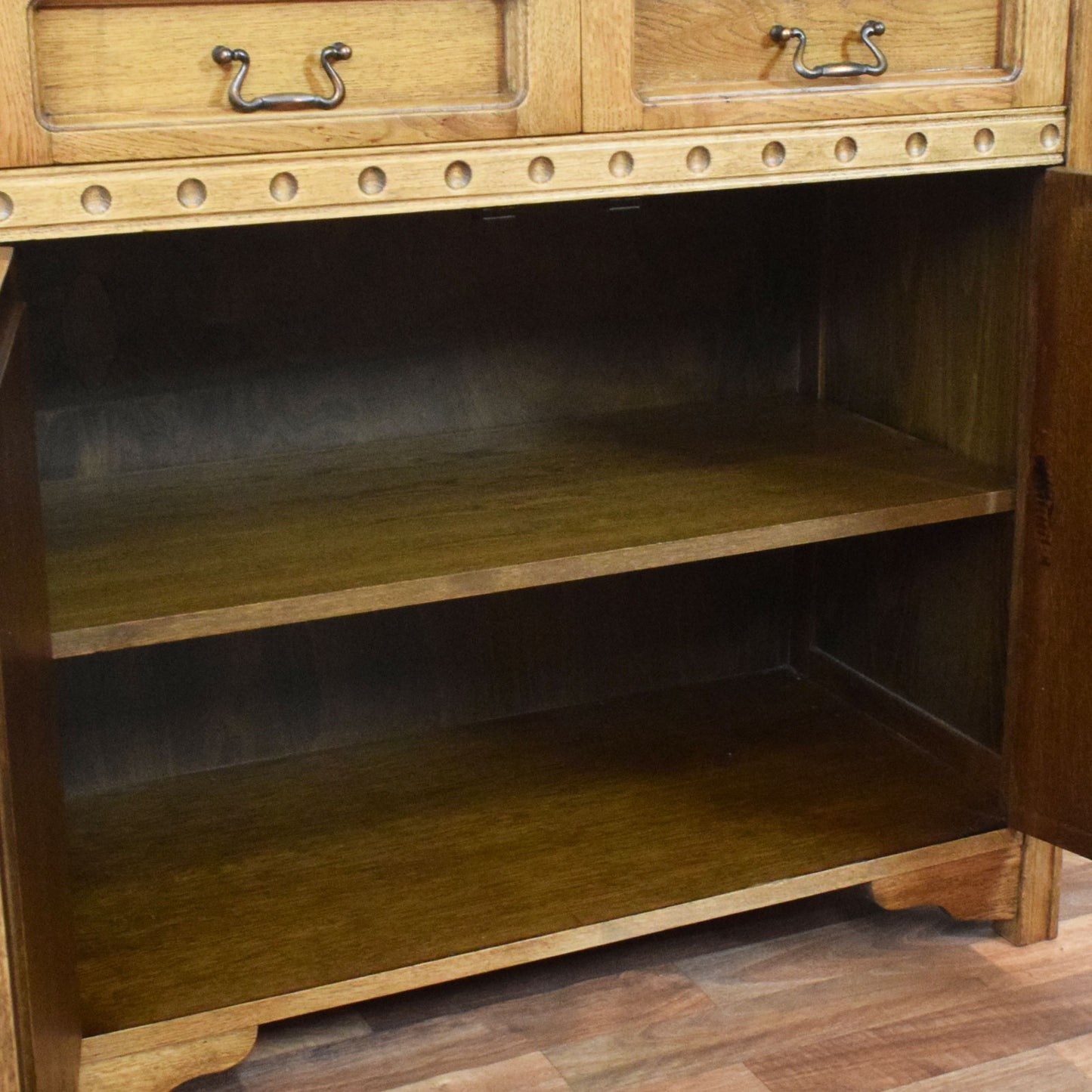 Carved Oak Dresser