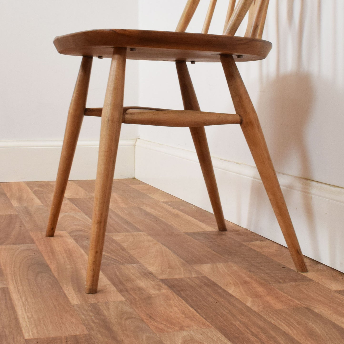 Ercol Draw Leaf Table and Six Chairs