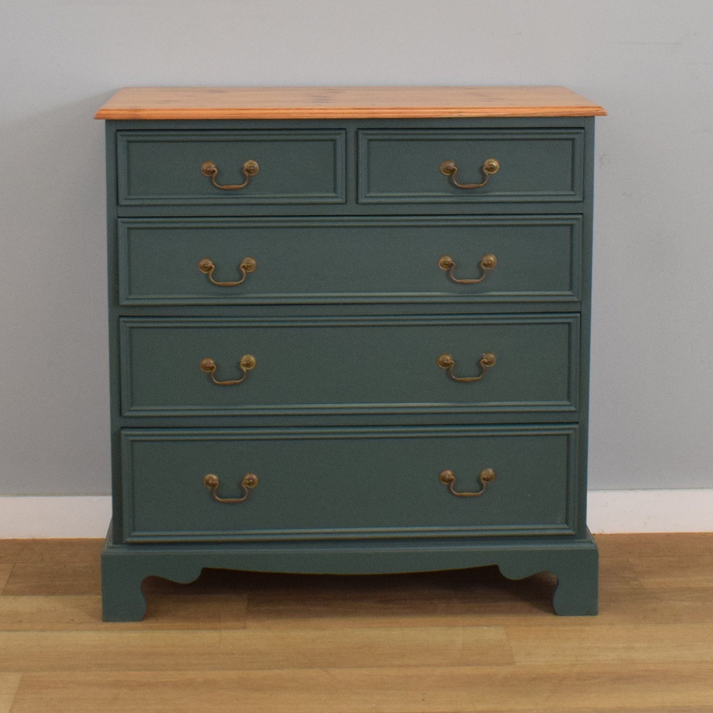 Painted Solid Pine Chest of Drawers